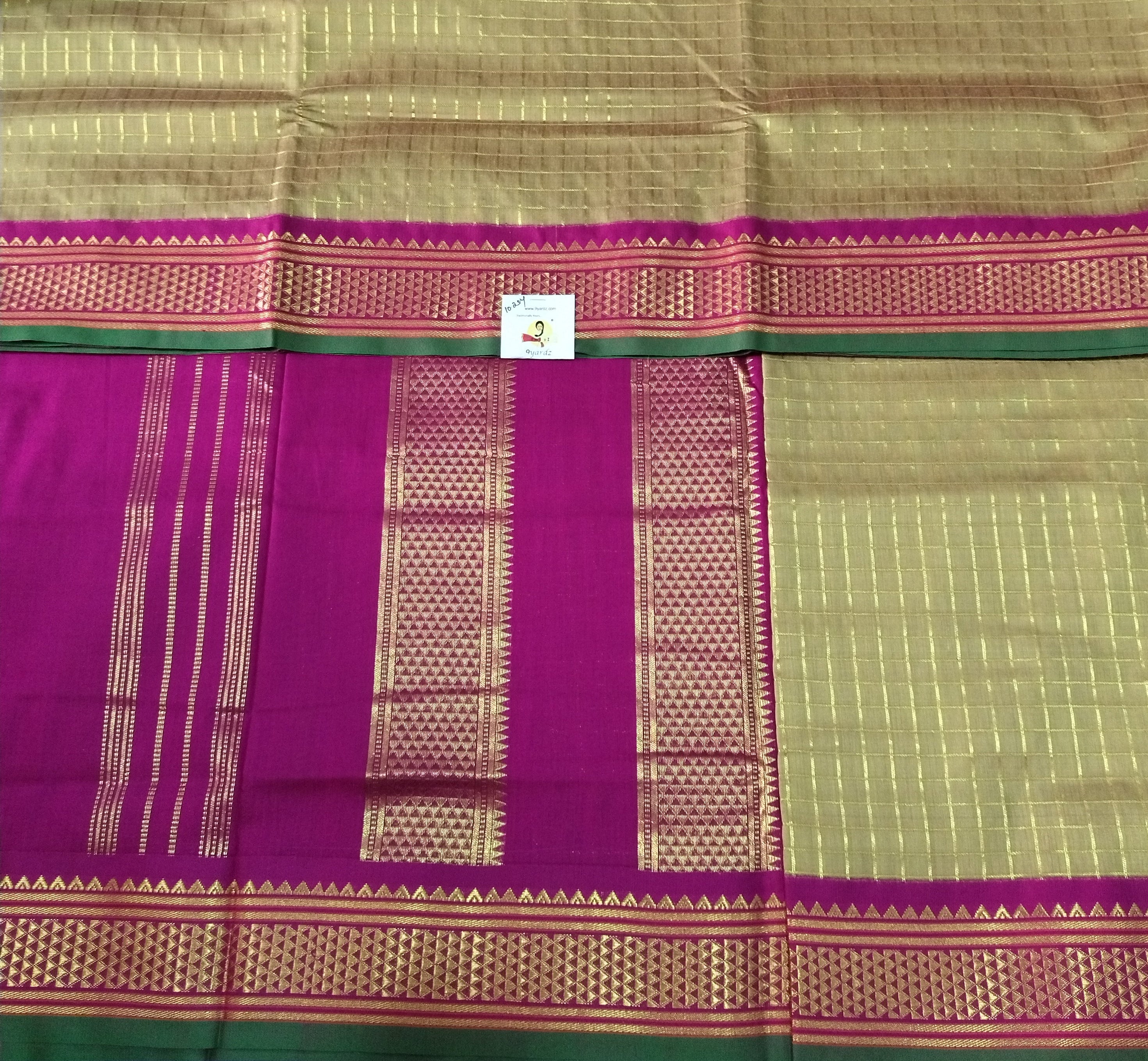 Akshaya cotton 10.25 yards madisar