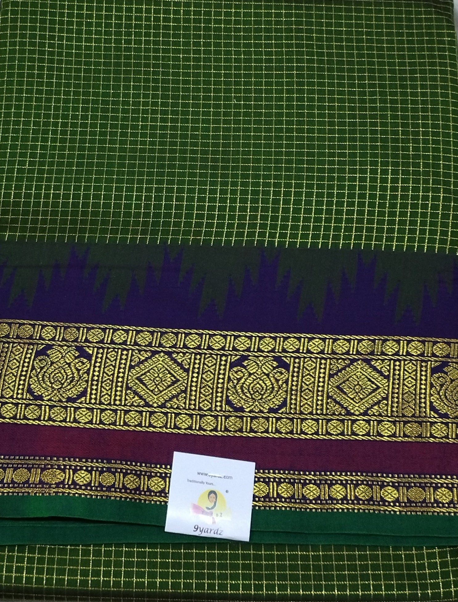 Akshaya cotton 10.25 yards madisar