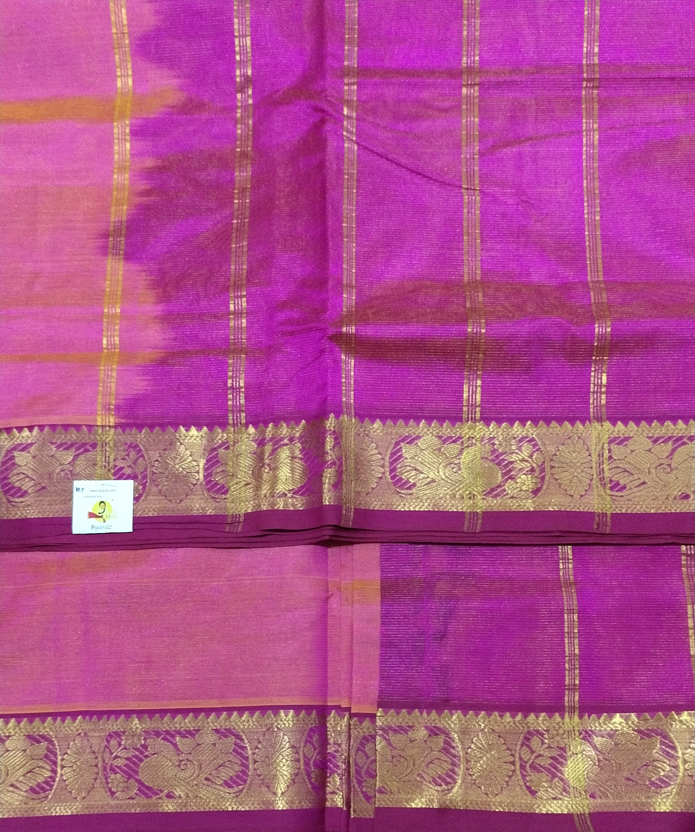 Pure silk cotton Vairaoosi 10yards madisar