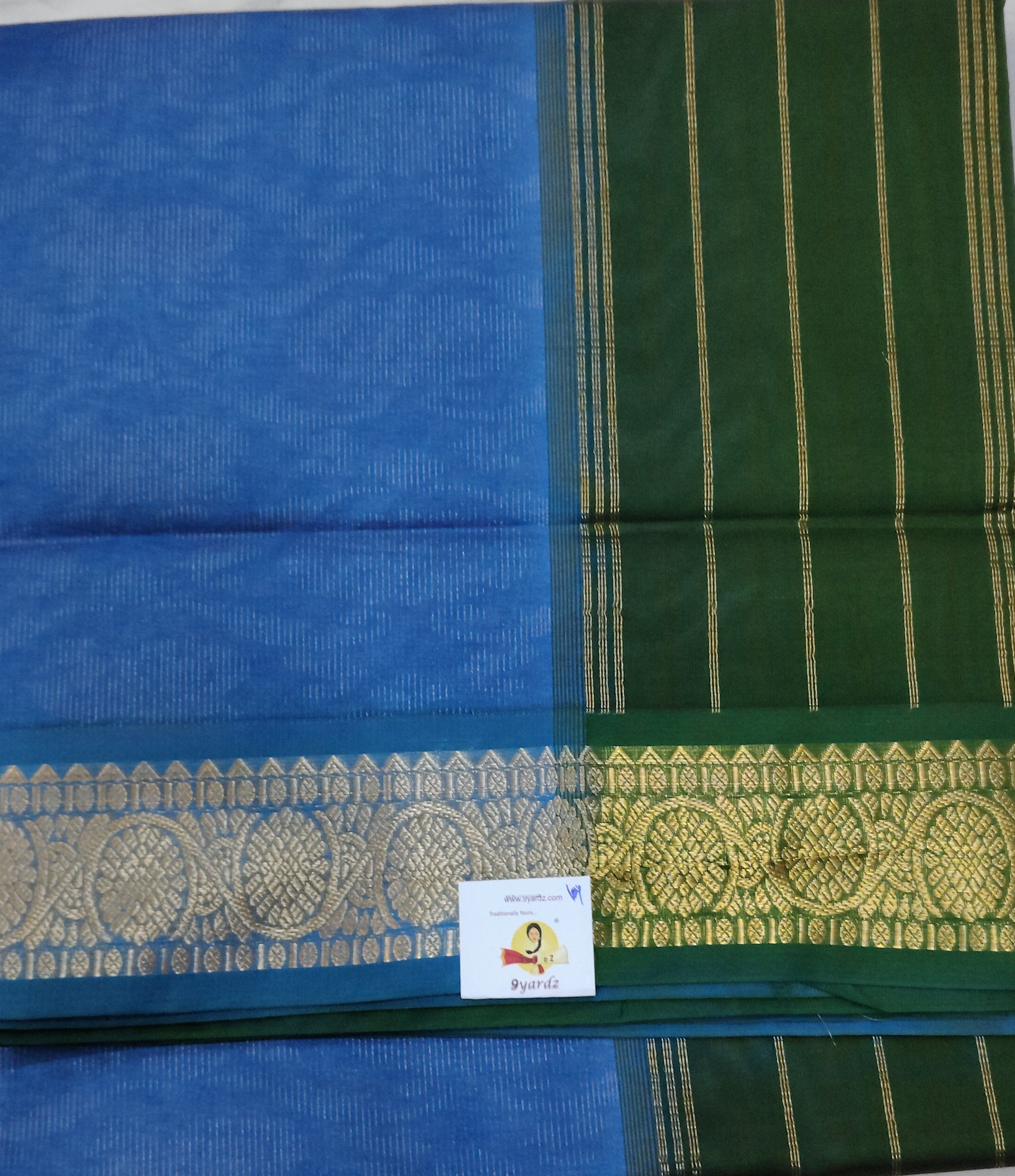 Semi silk Plain 6Yards