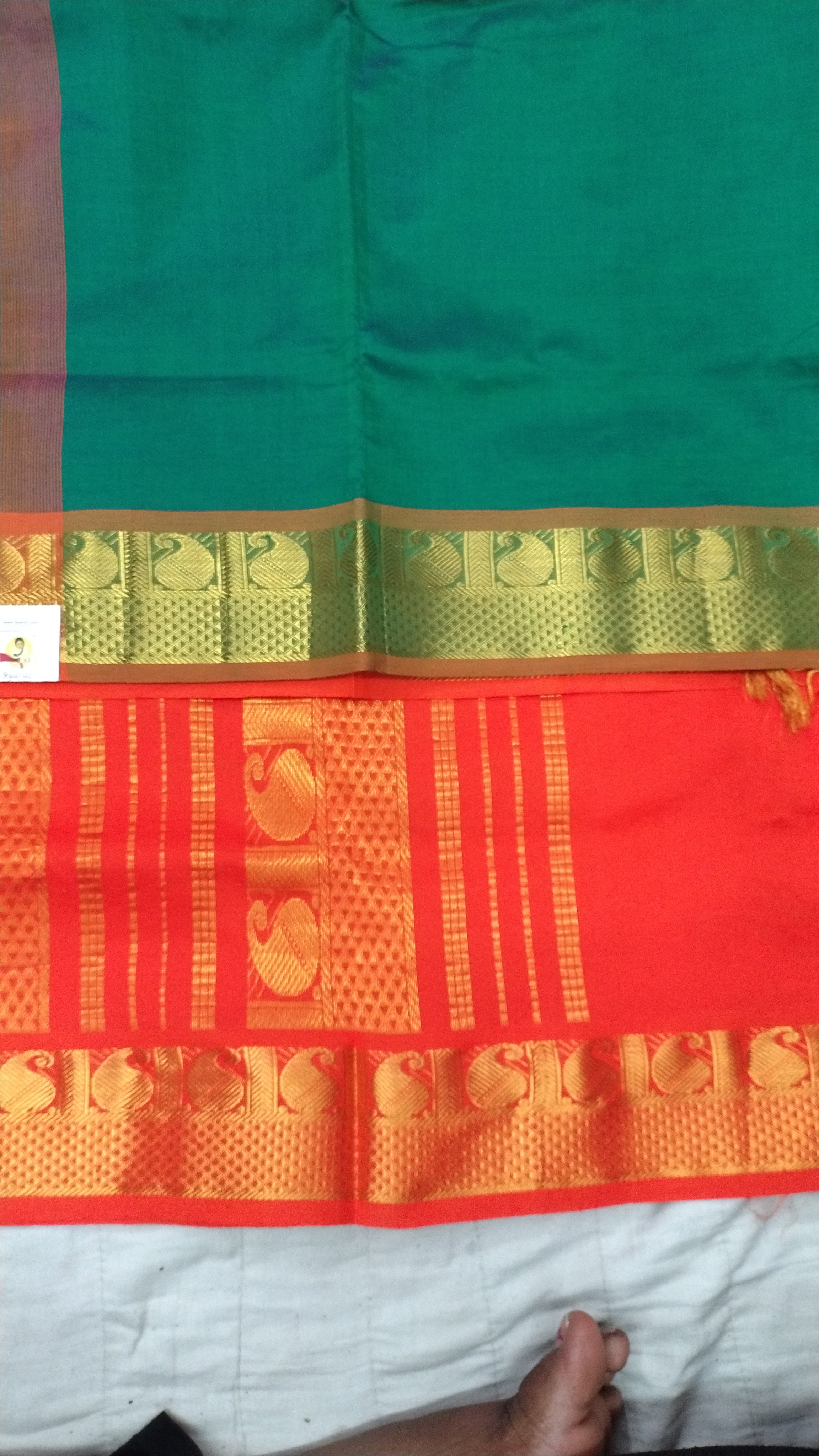 Semi silk Embossed 6Yards