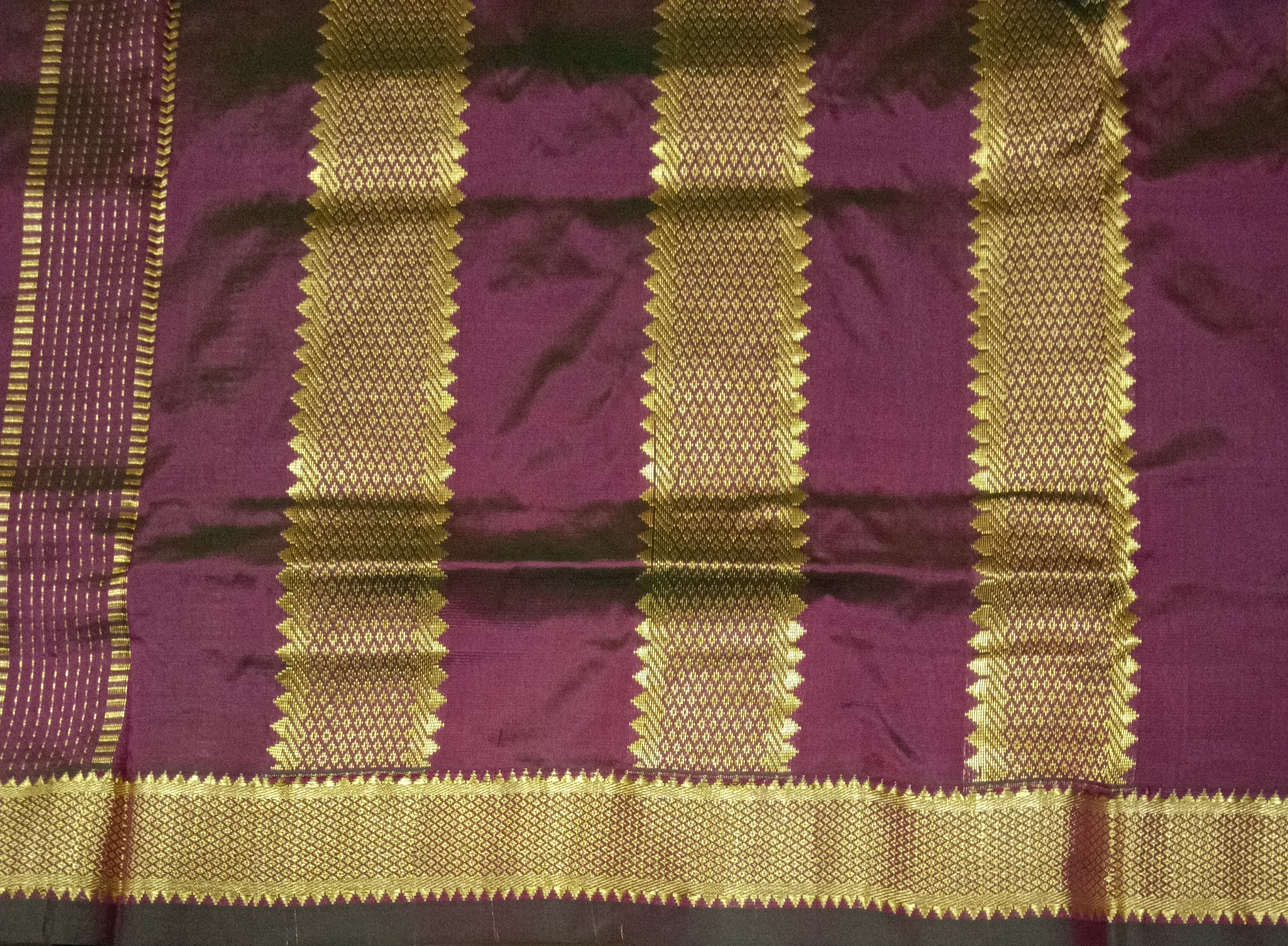 Pure silk madisar 10.5y yards