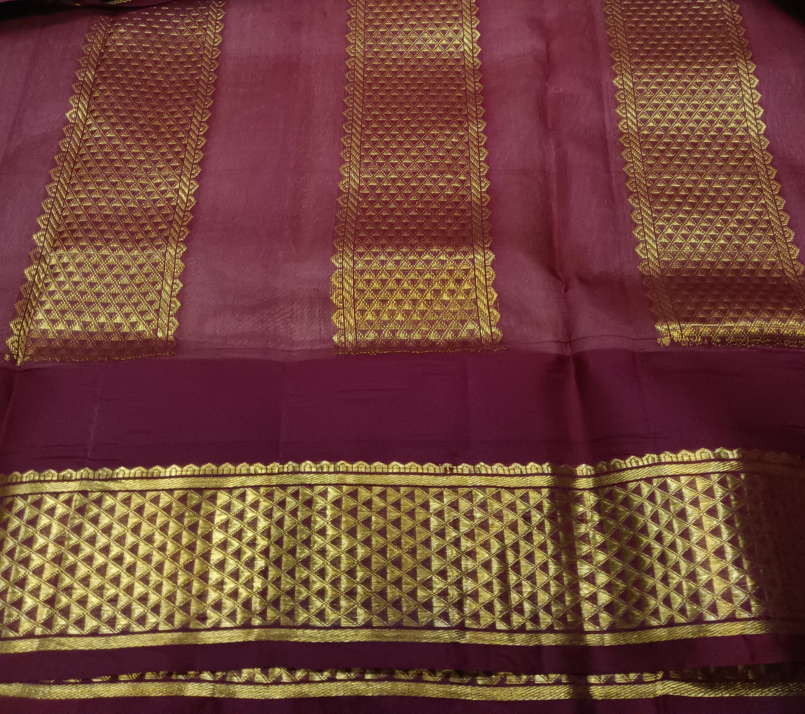 Pure silk 10.25yardz