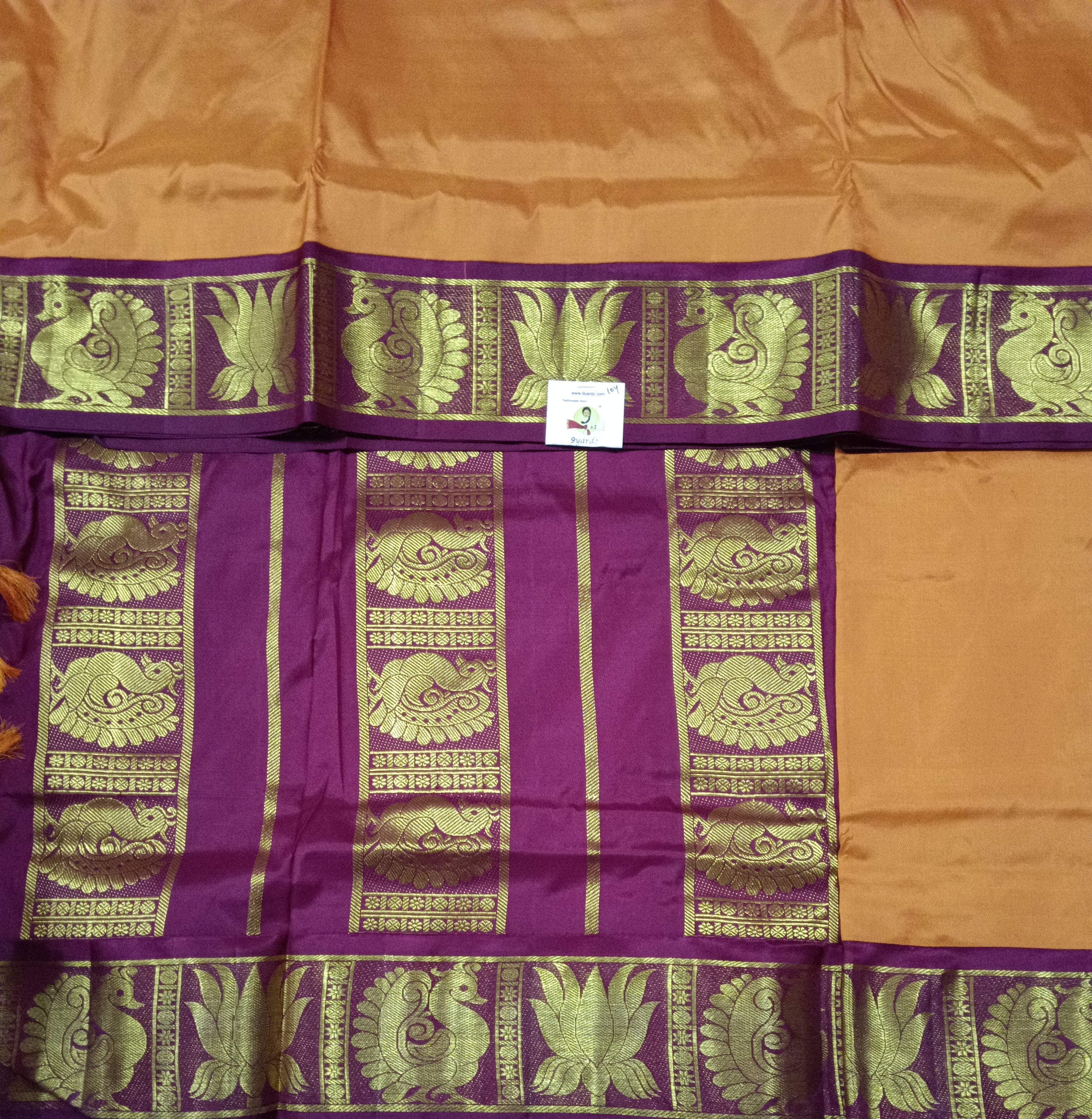 Pure silk 10yardz  saree