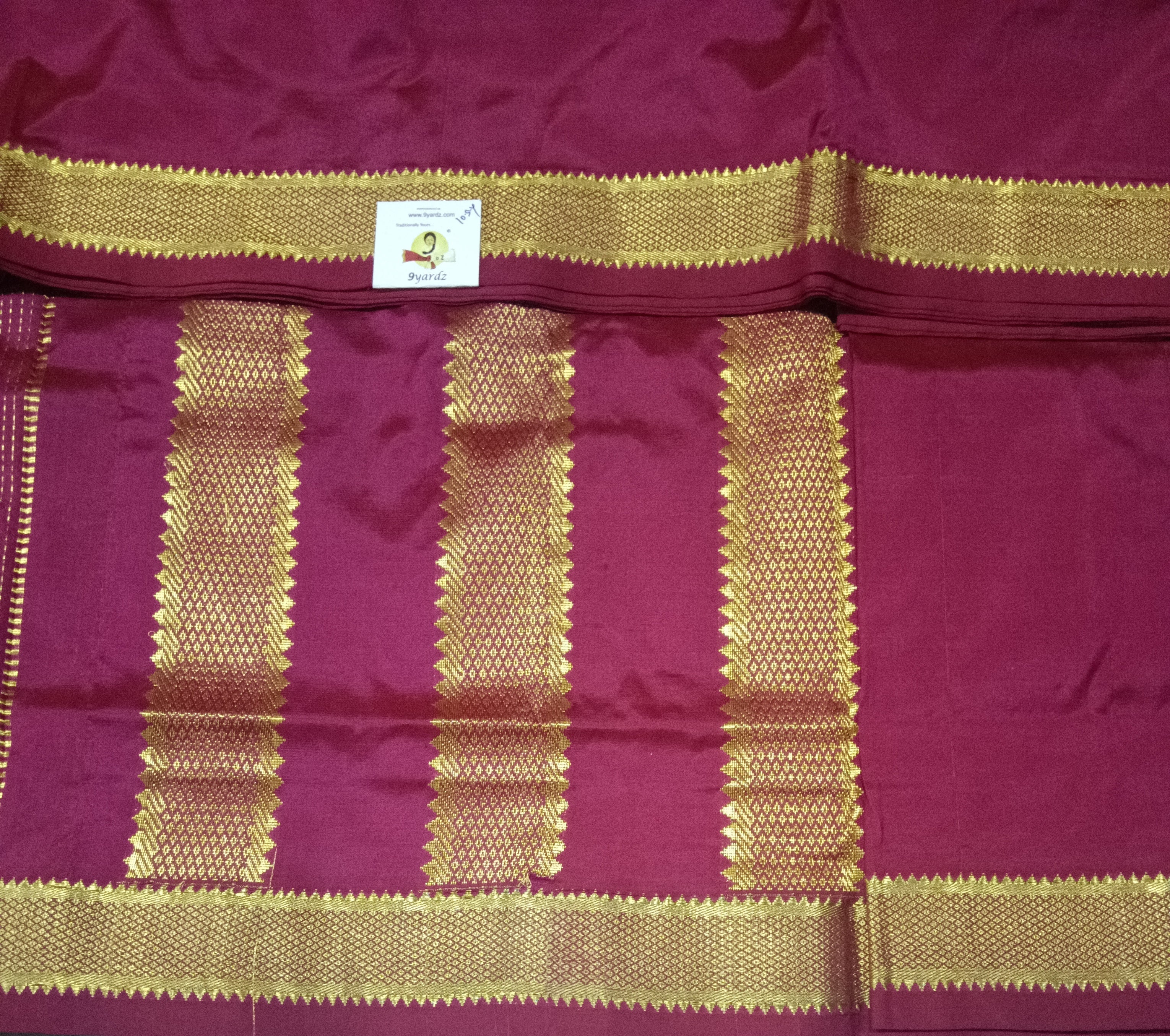 Pure silk madisar 10.5y yards