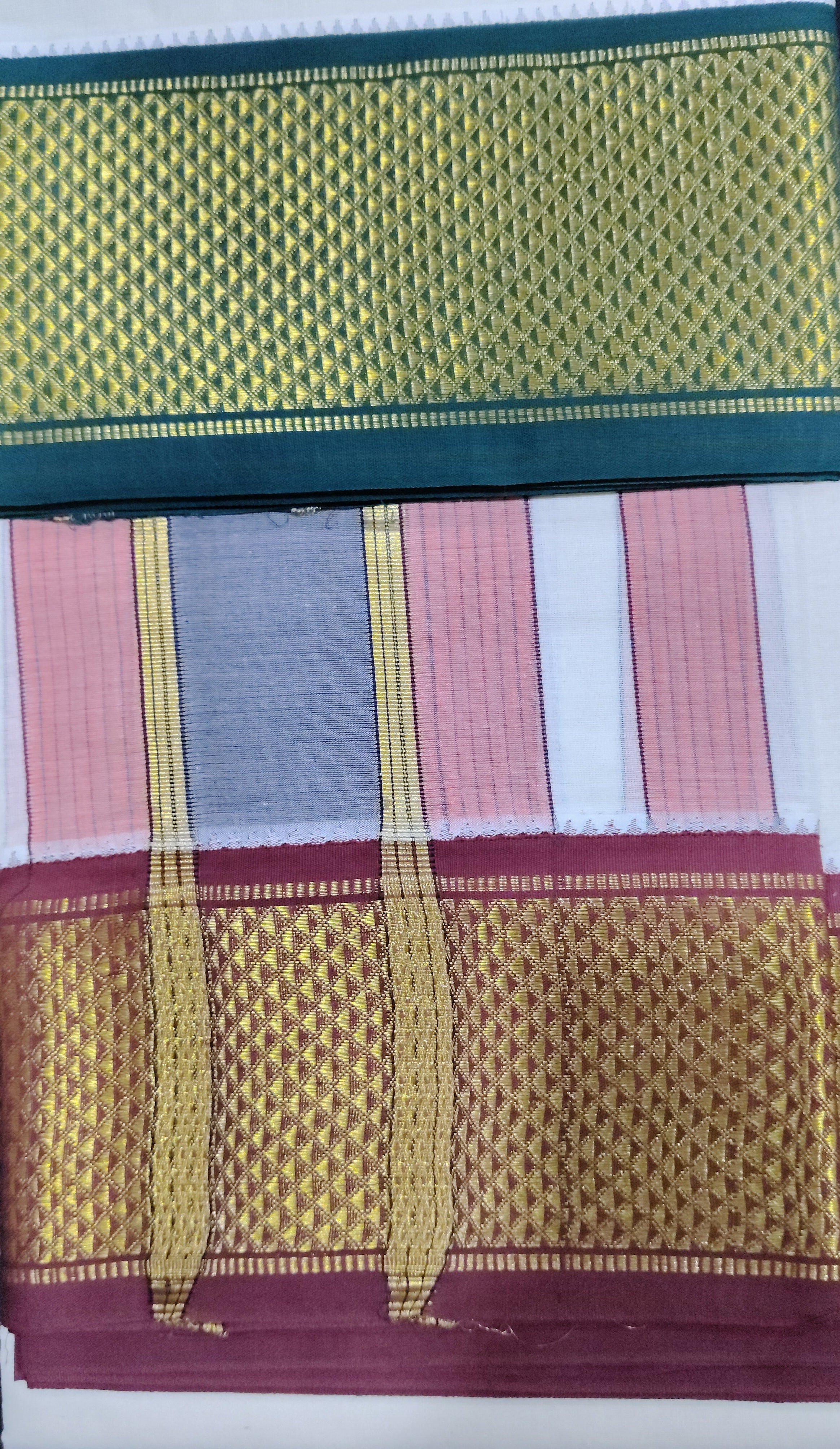 Pure cotton Muhurtham dhoti 9*5 21maadampet