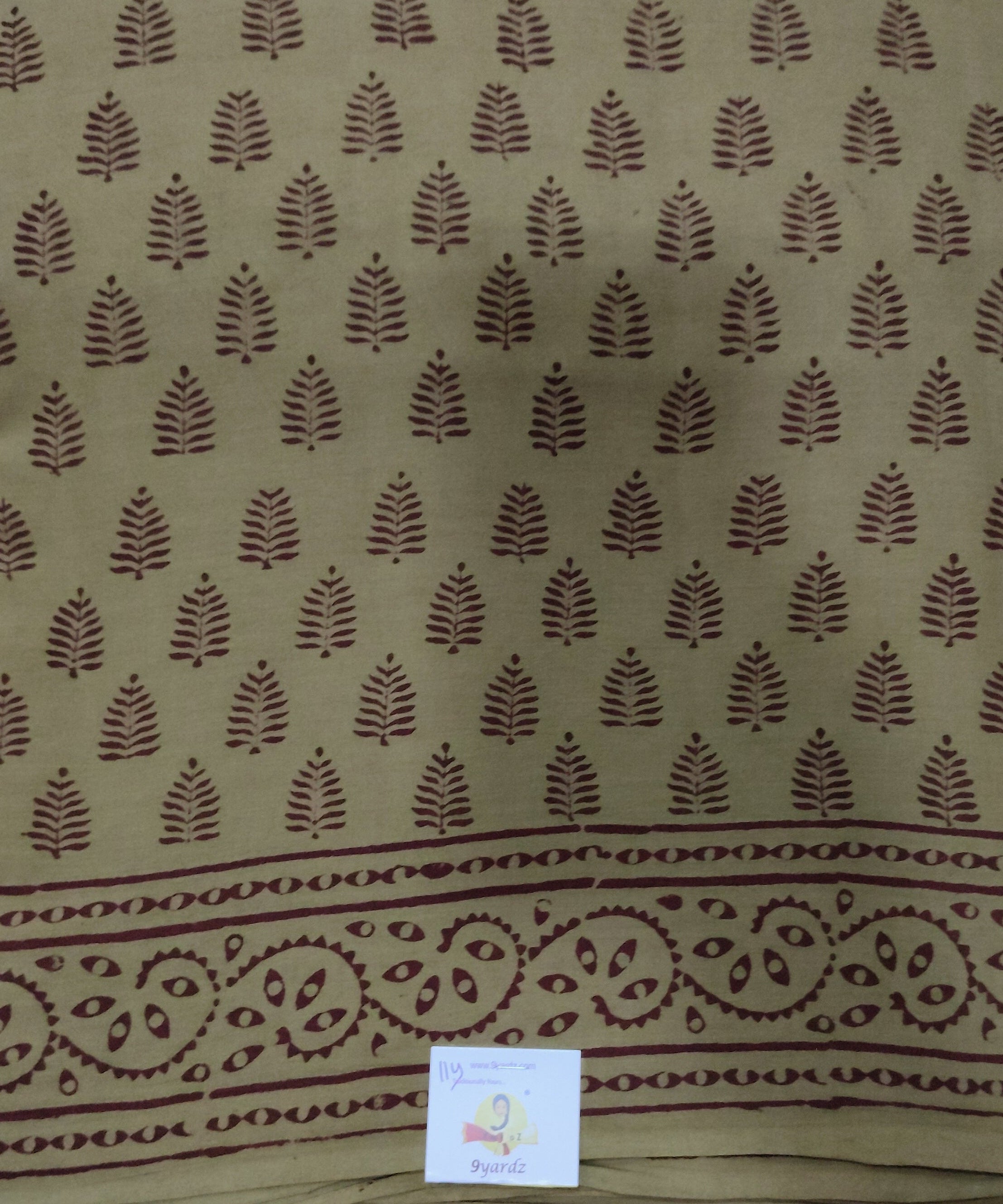 Baag/soft cotton Madisar 11 yards
