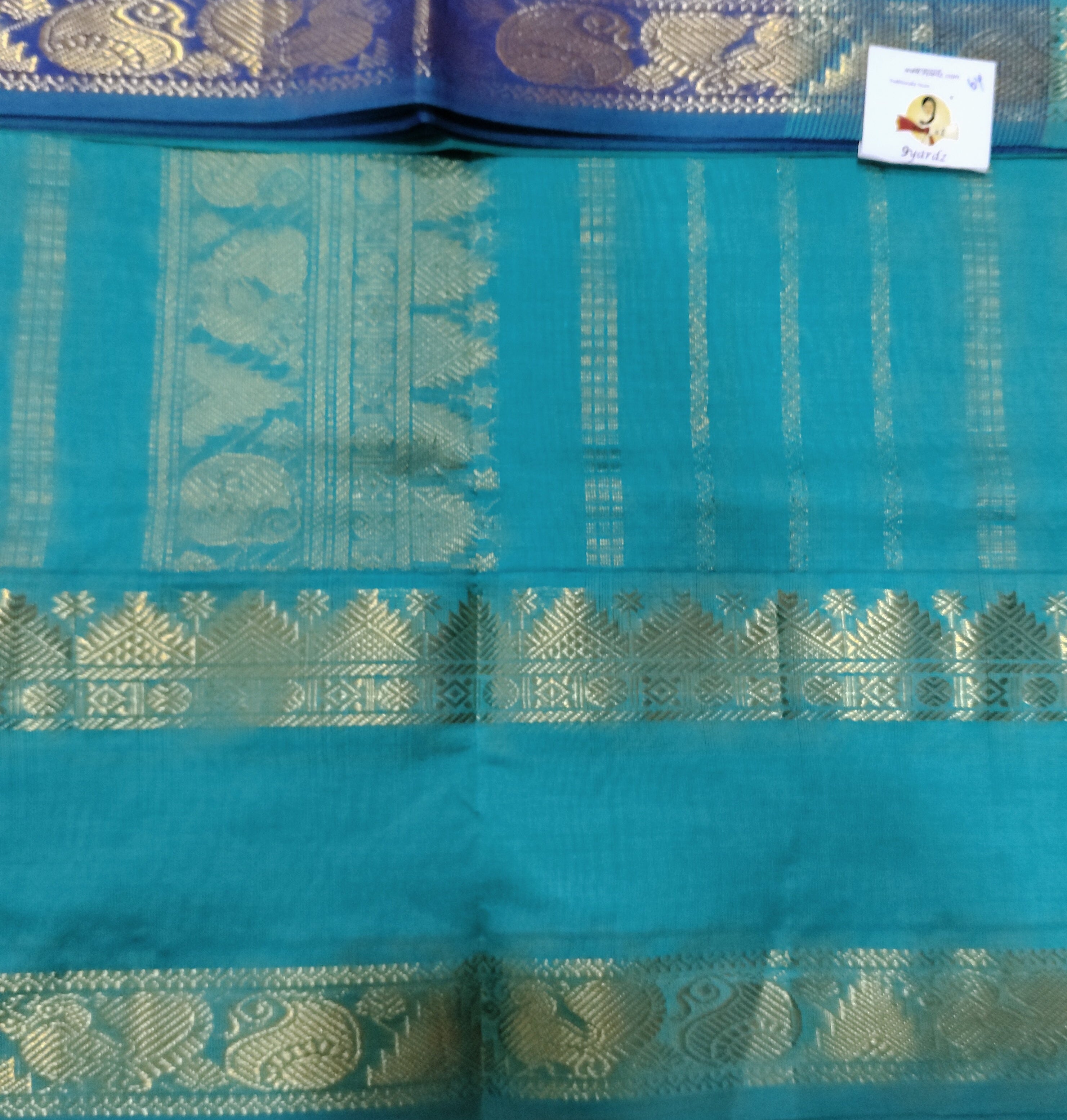 Semi silk Plain 6Yards