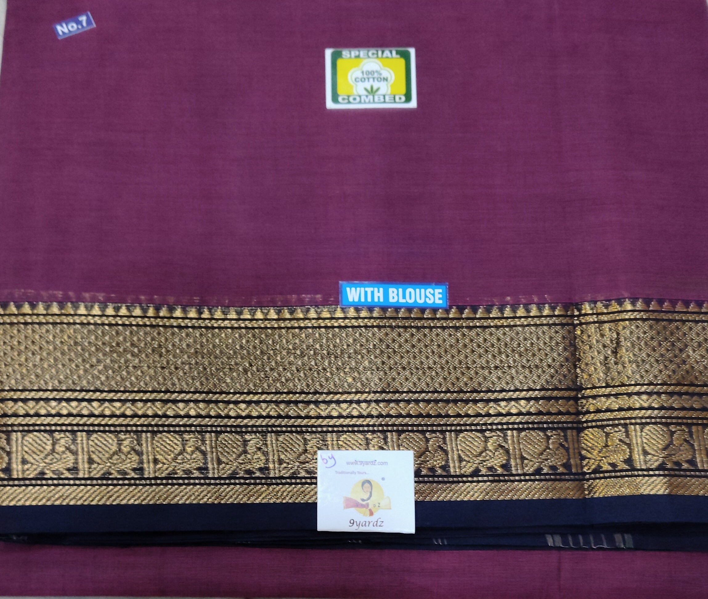 Chettinadu cotton 6 yardz