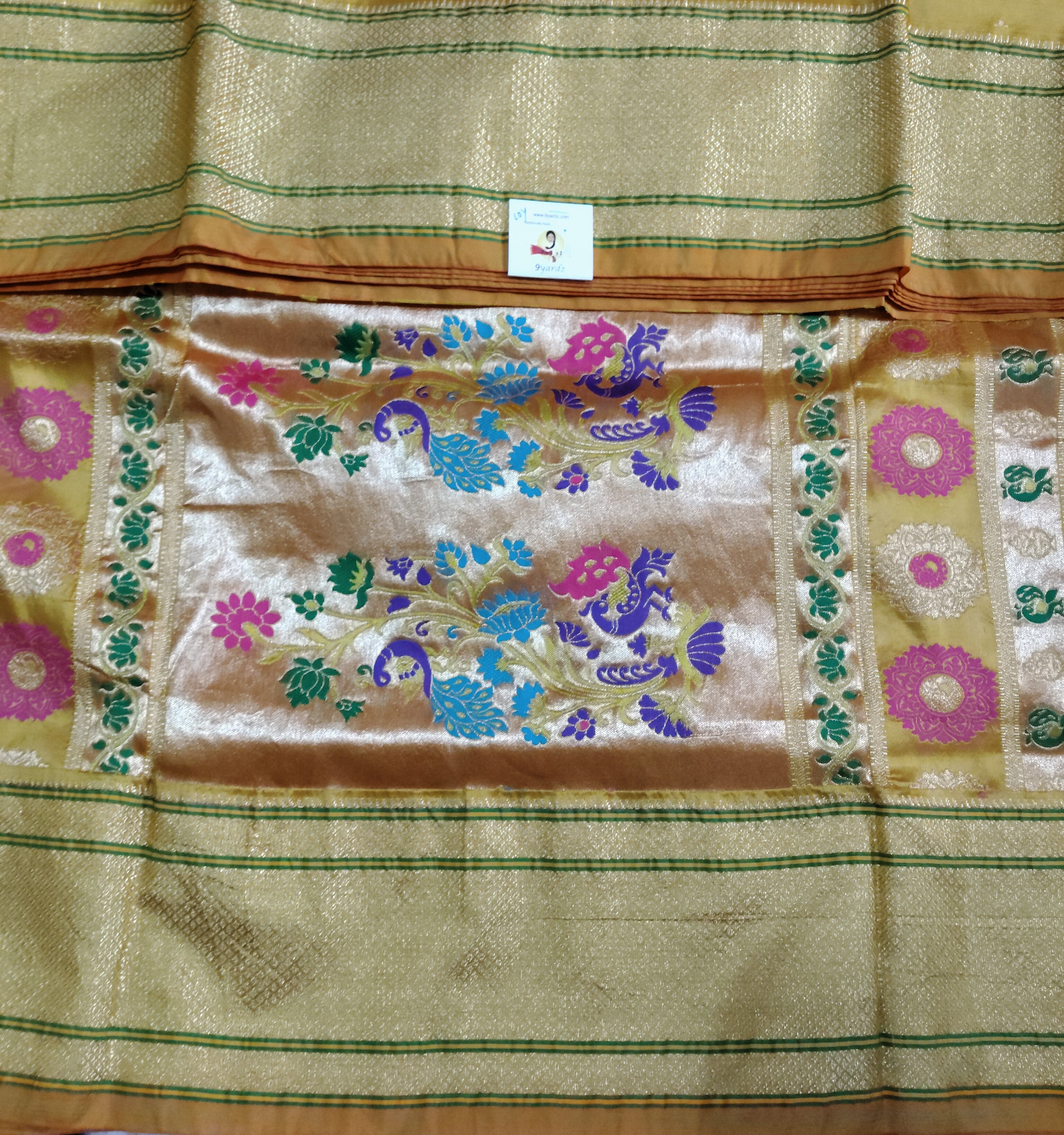 Paithani Art Silk Madisar