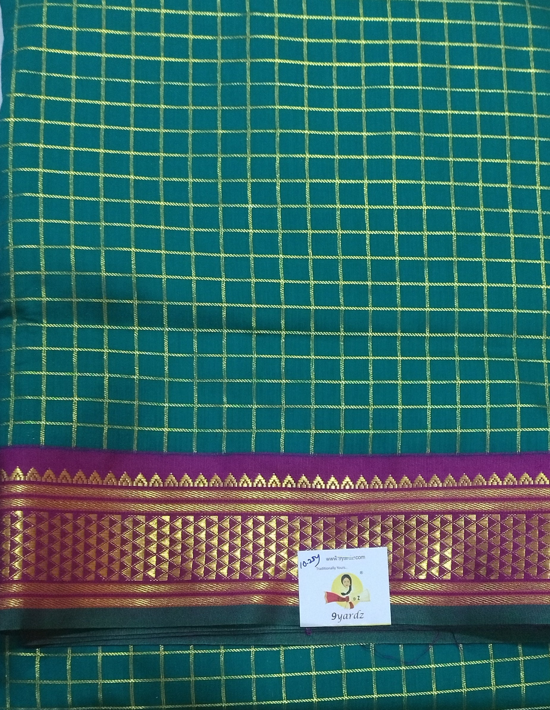 Akshaya cotton 10.25 yards madisar