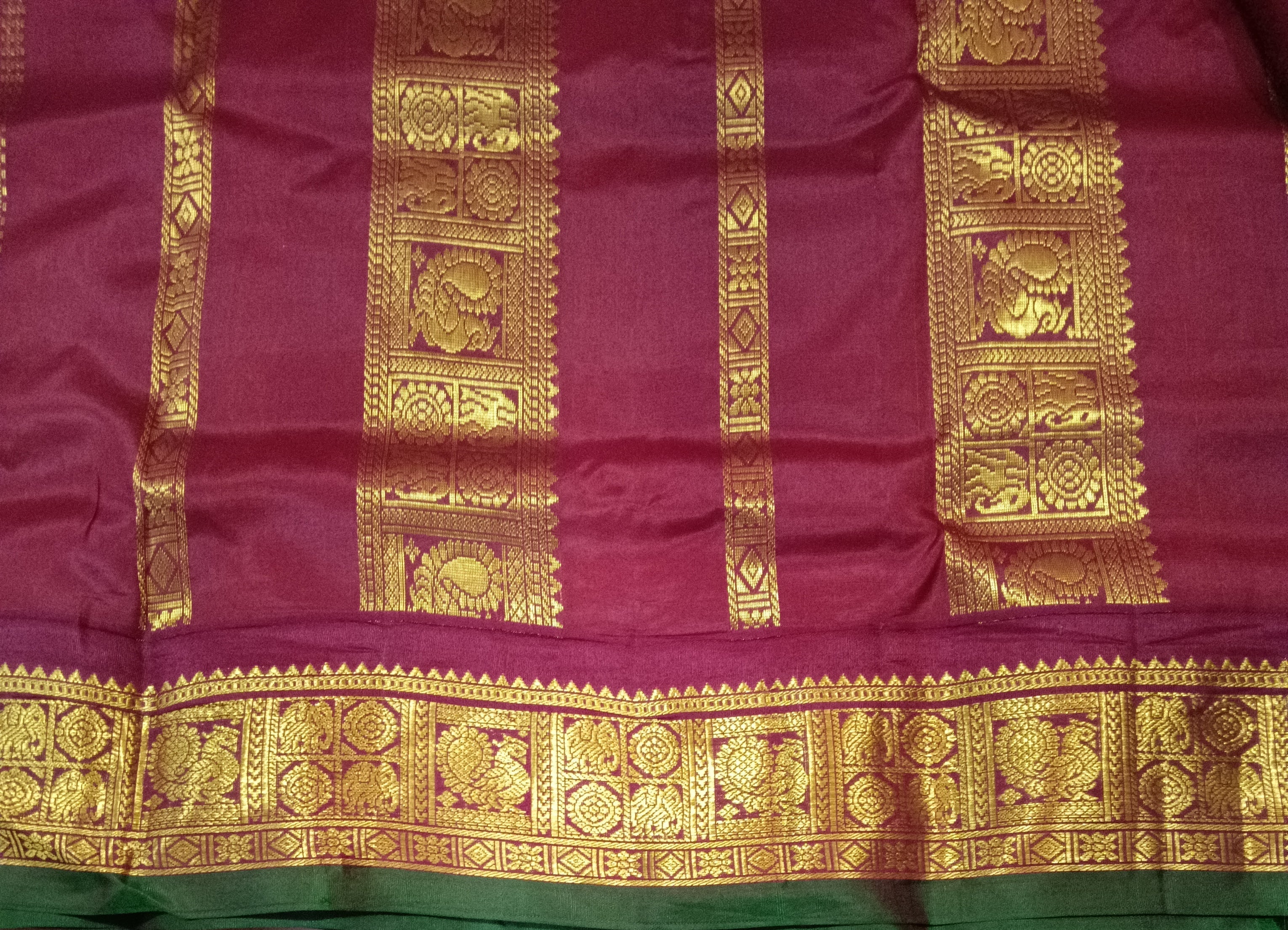 Pure silk 10.25yardz