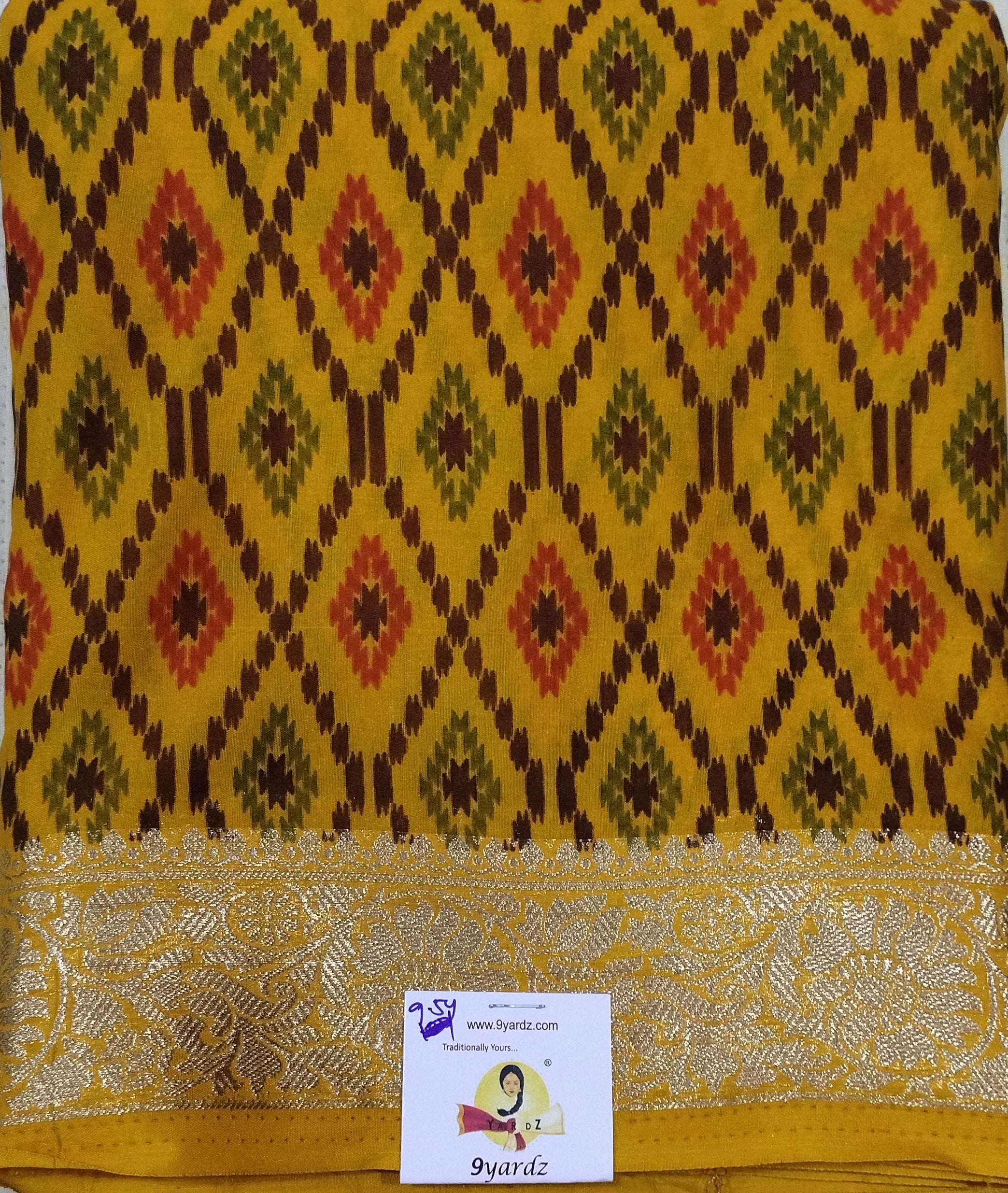 Printed Silk 9.5yards
