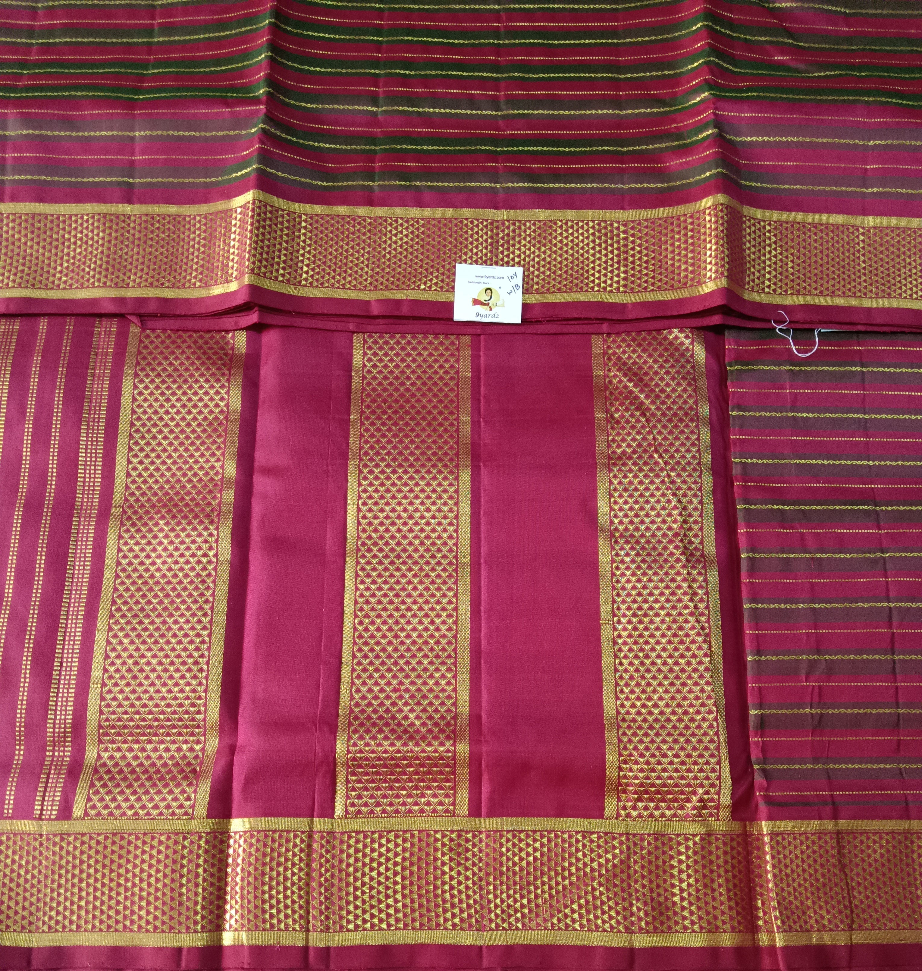 Pure silk madisar 10yards