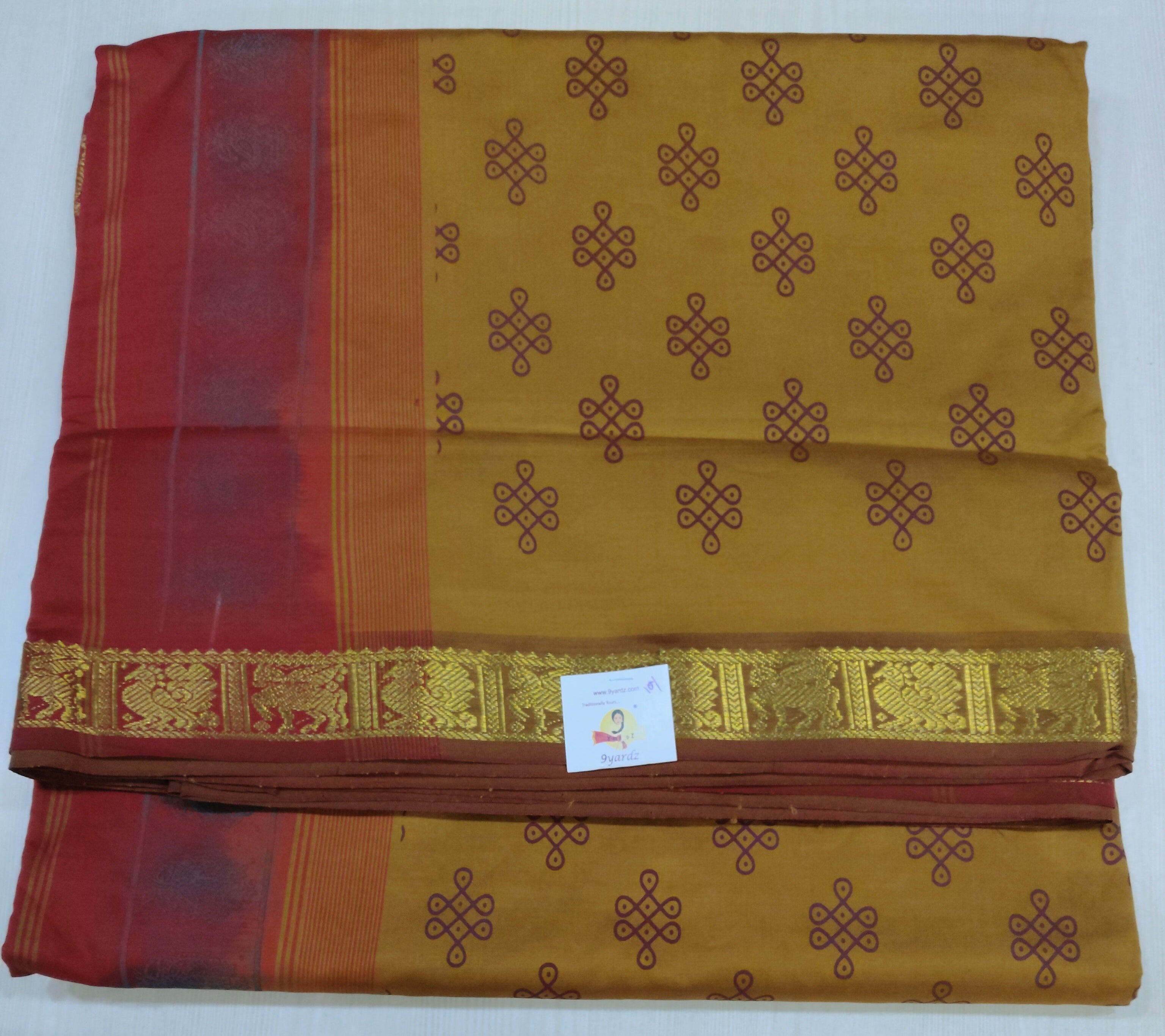 Semi Silk cotton printed Madisar