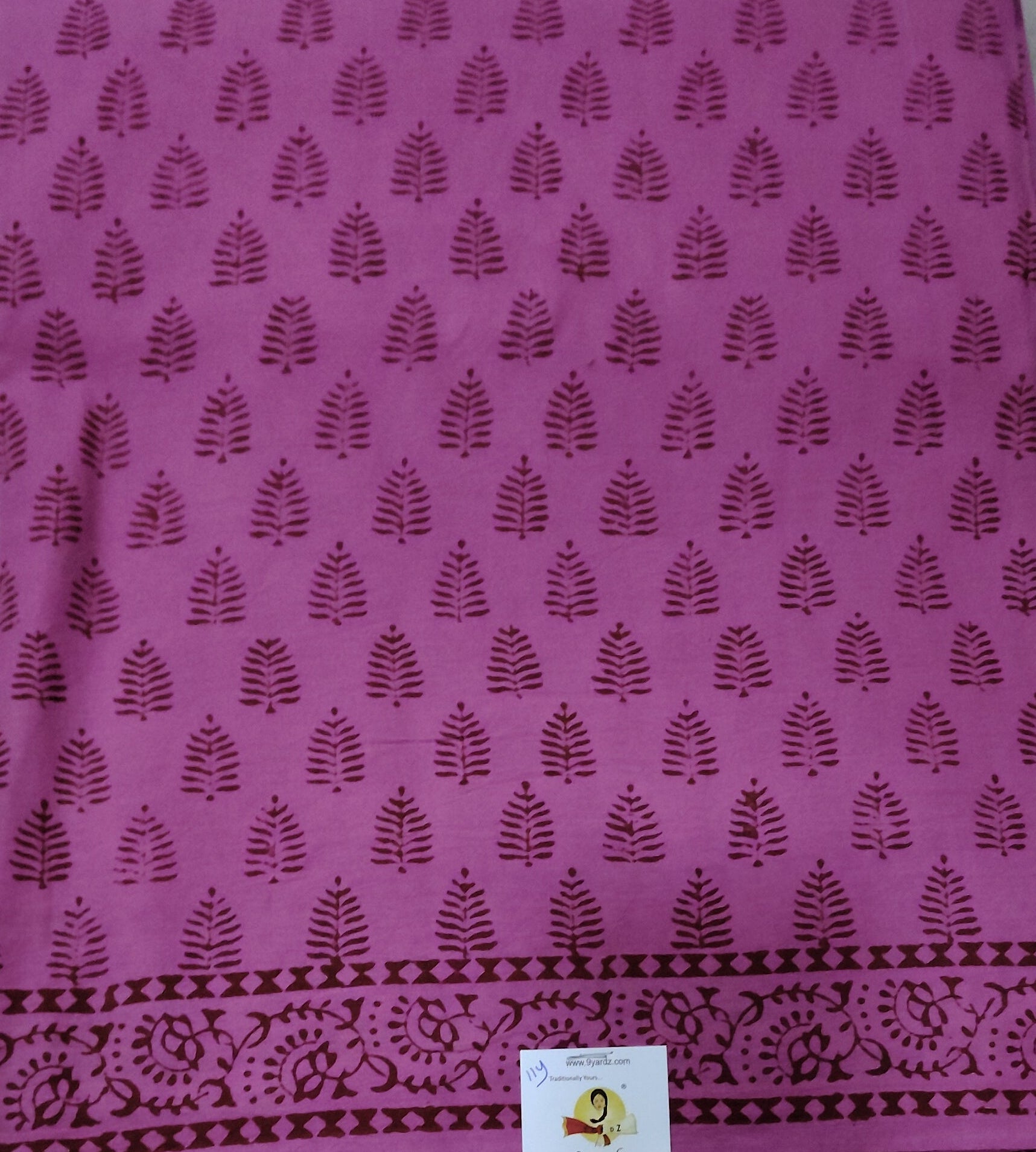 Baag/soft cotton Madisar 11 yards