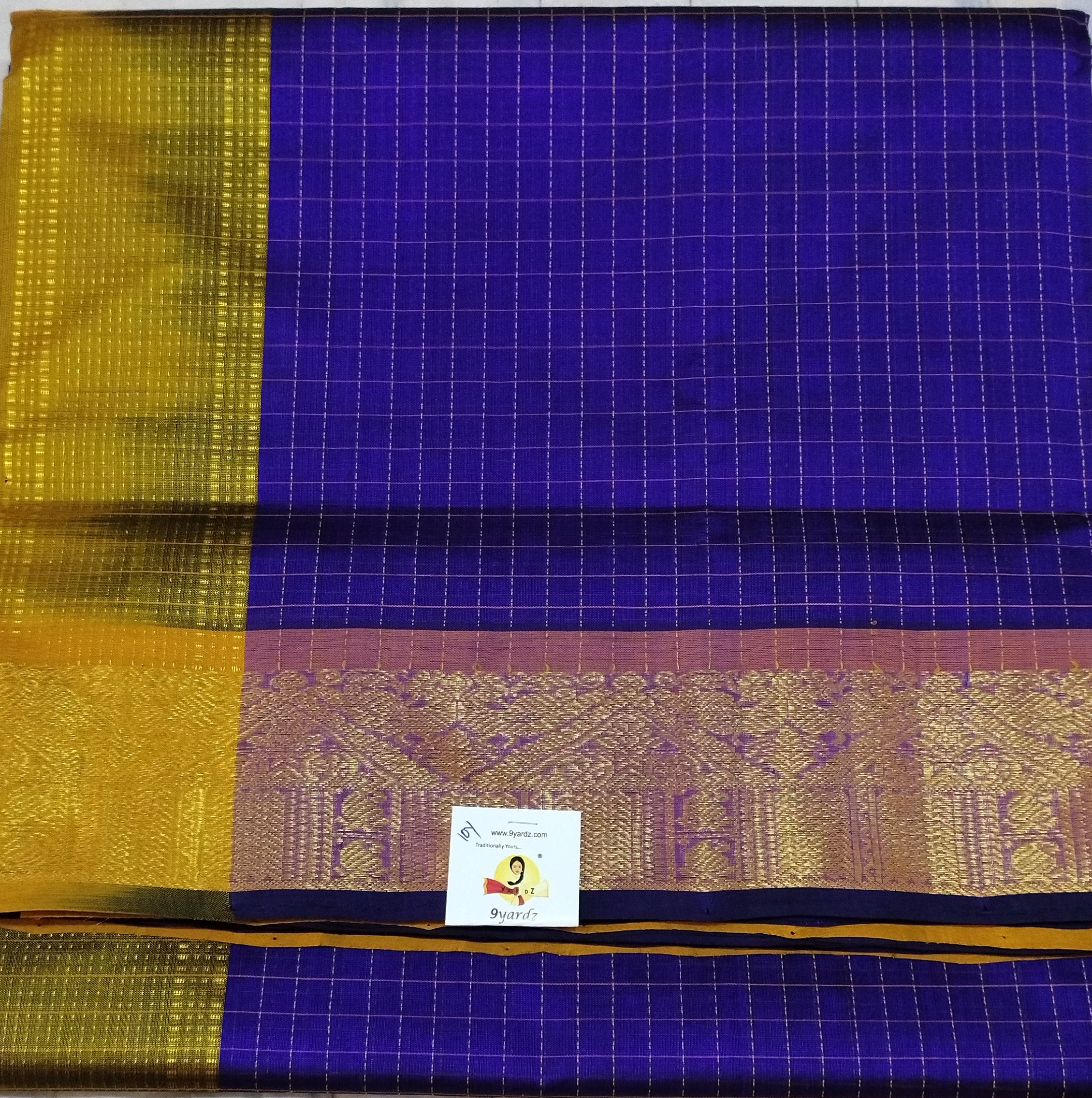 Pure silk cotton Butta 10yards madisar