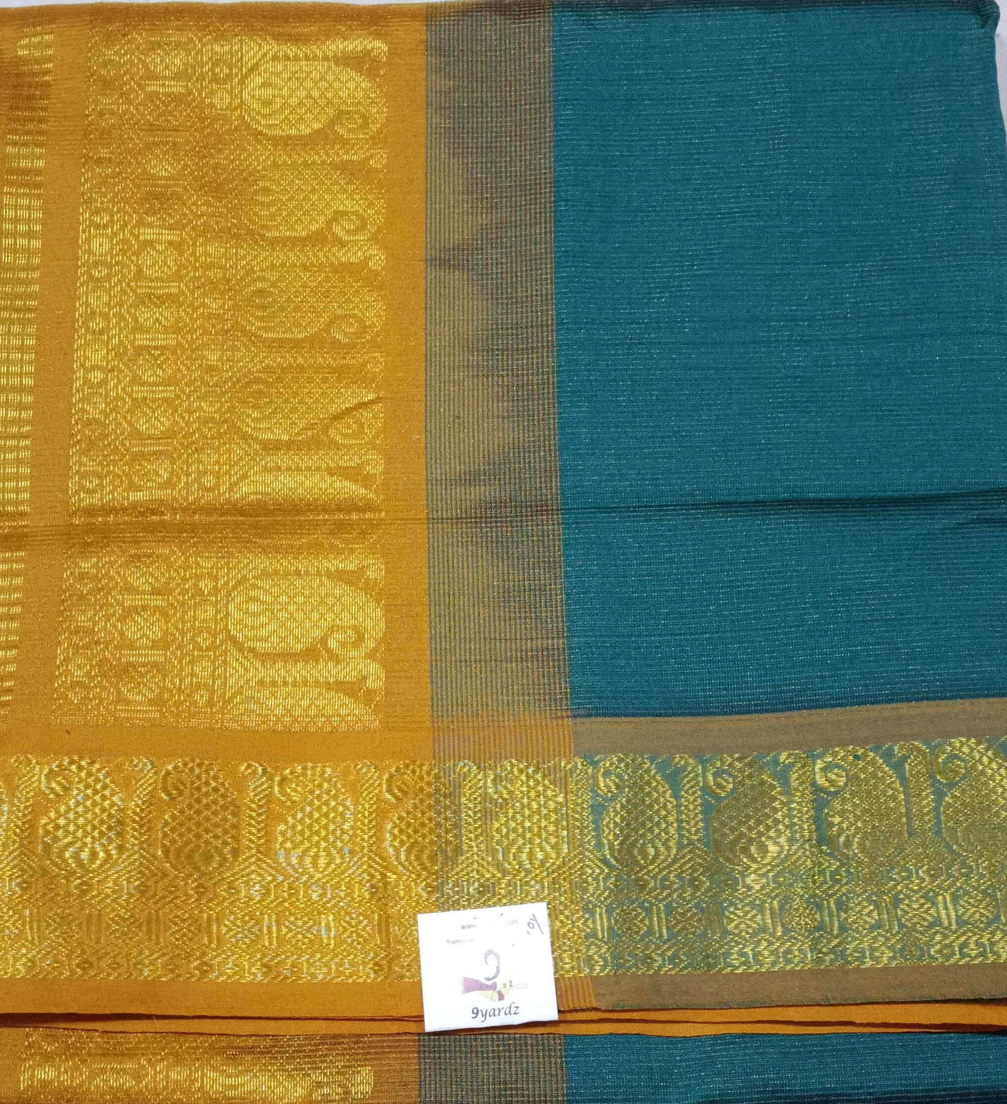 Semi Silk cotton vairavoosi Madisar 10yards