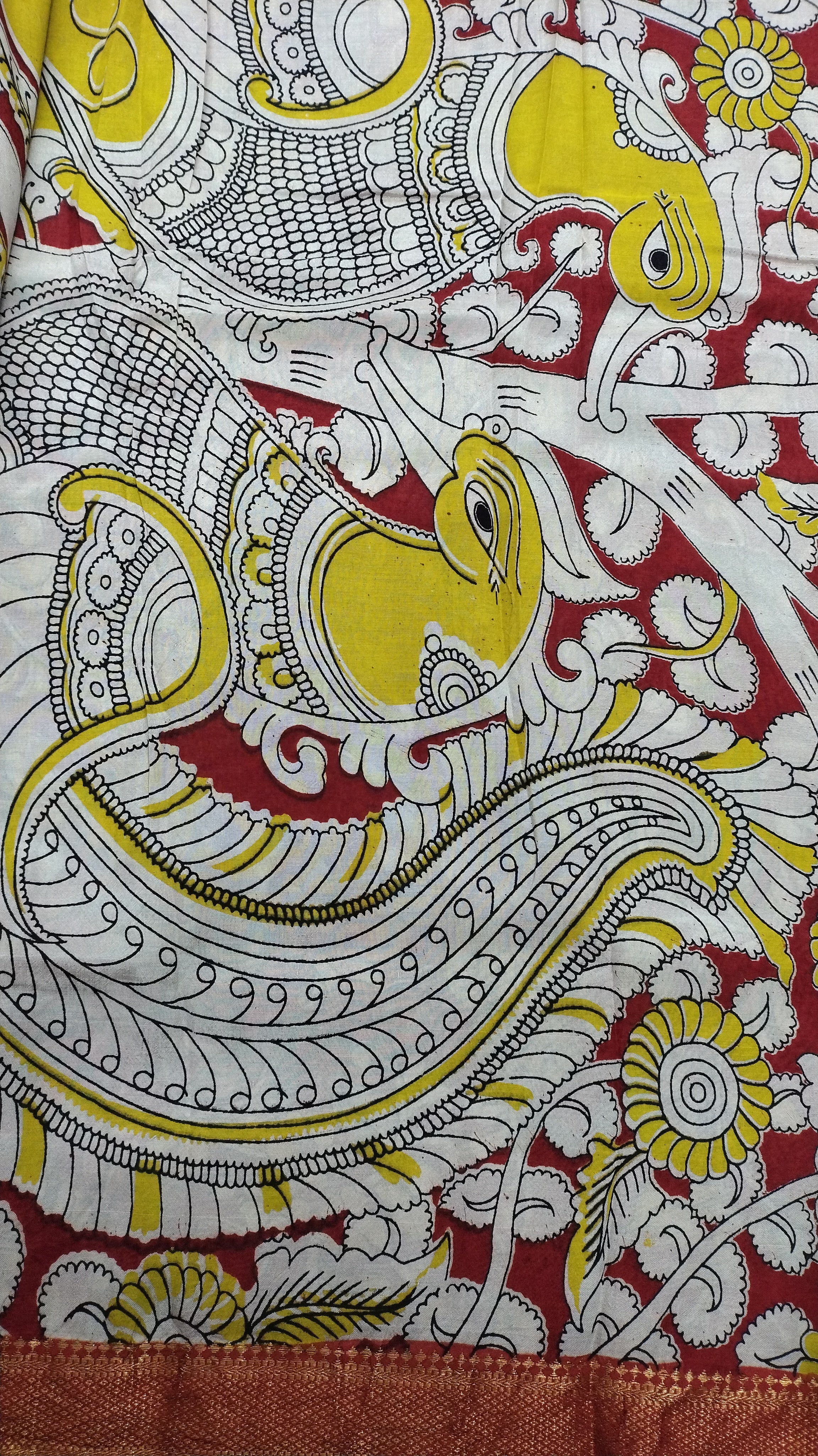 Kalamkari Silk 6yardz