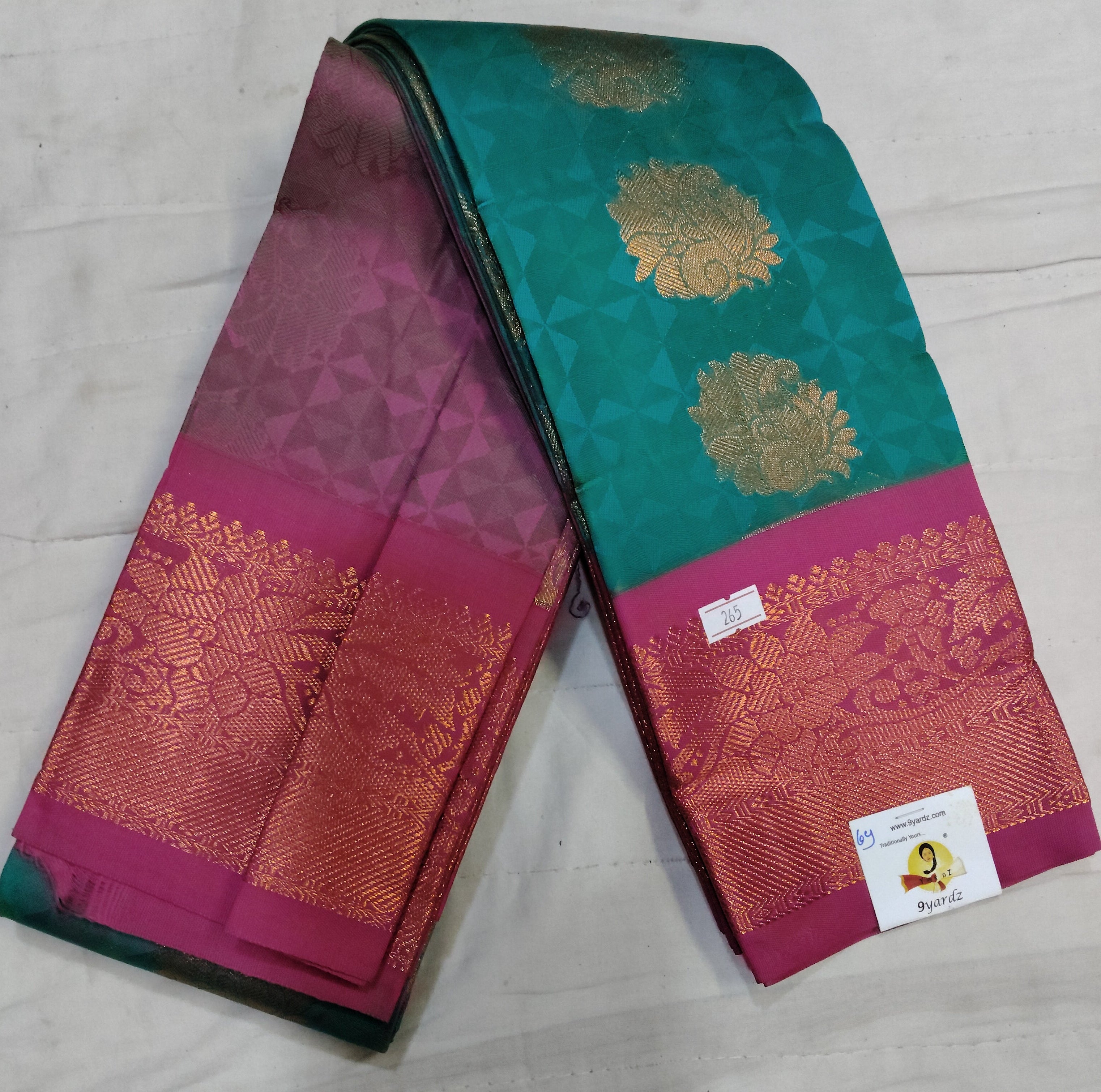 Art silk 6yardz sarees
