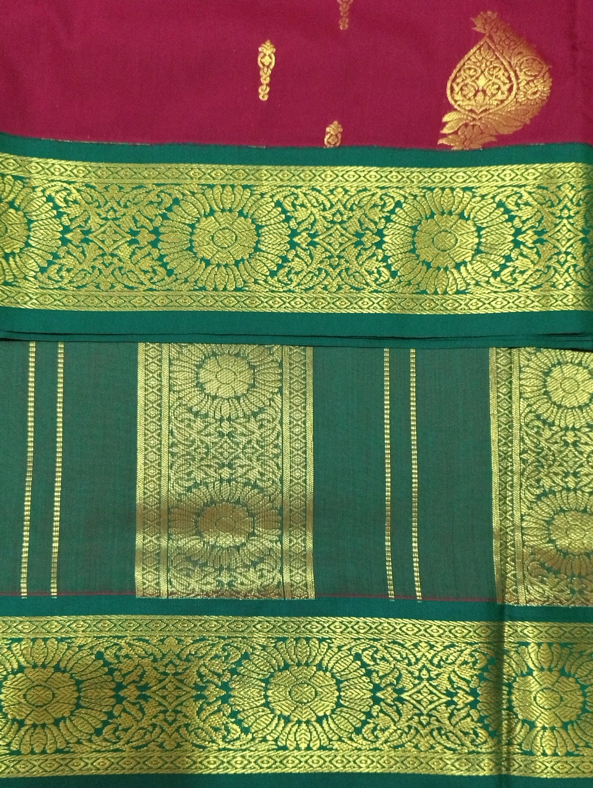 Akshaya cotton 10.25 yards madisar