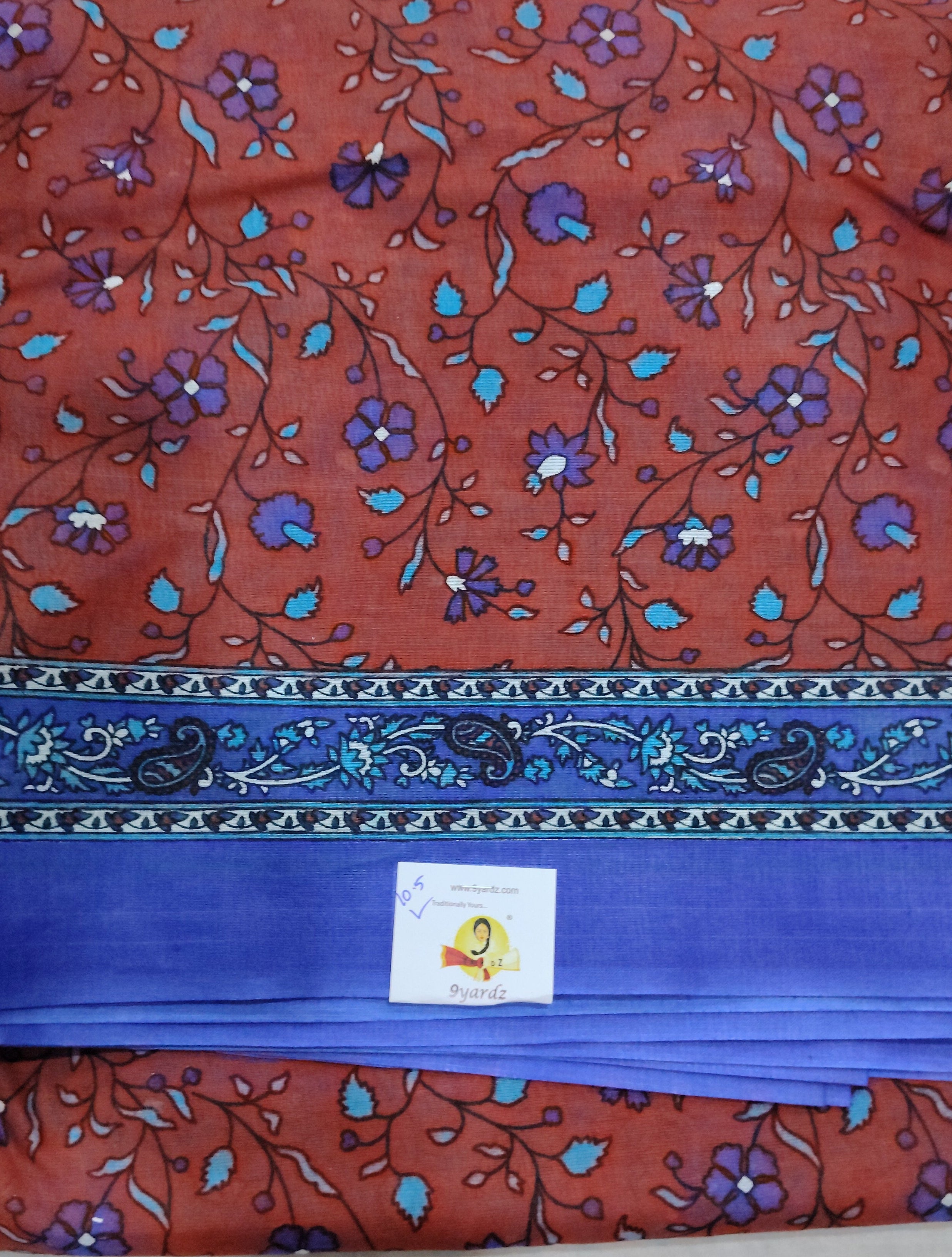 Erode cotton 10.5 yards Madisar