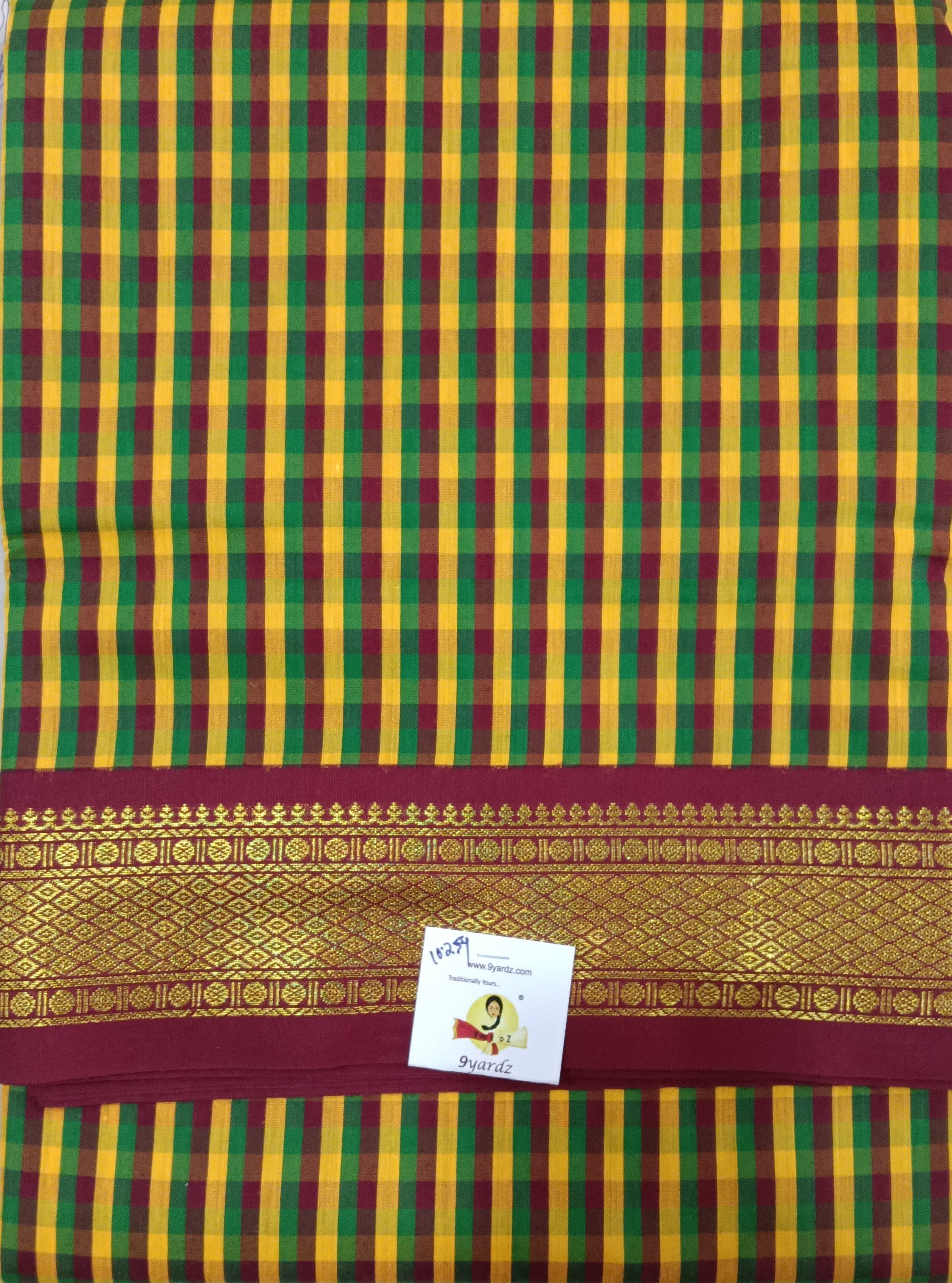 Akshaya cotton 10.25 yards madisar