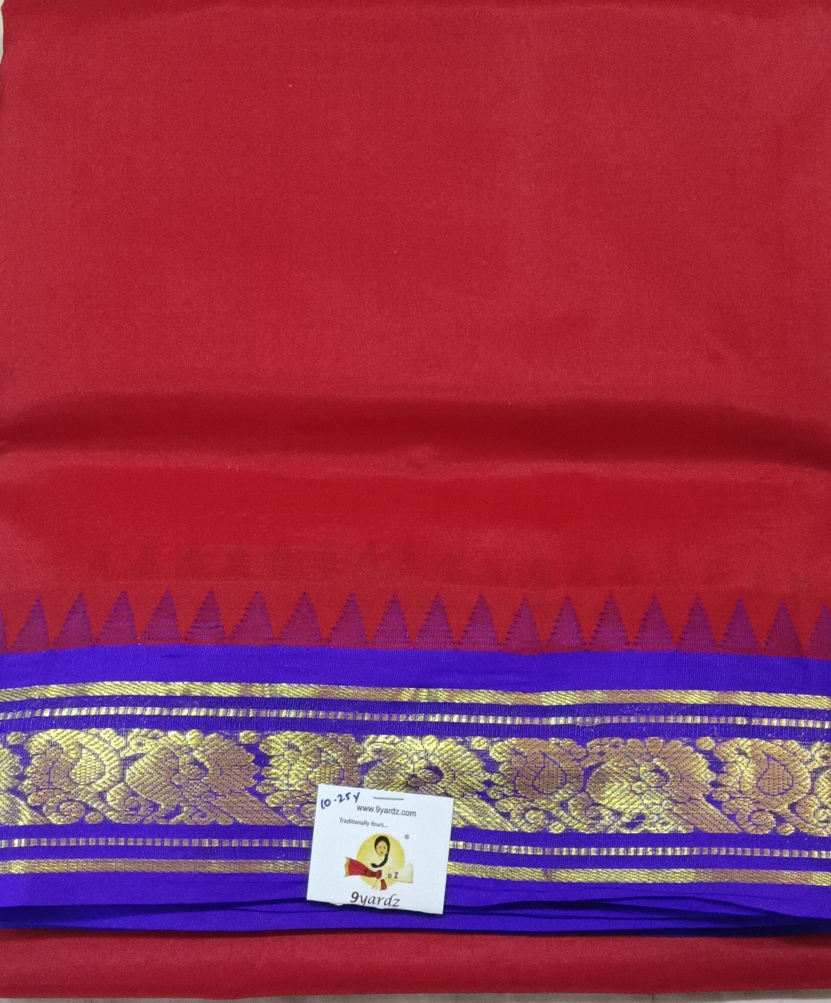 Pure silk 10.25yardz