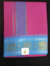 Load image into Gallery viewer, Cotton Colour  Dhothi 9*5