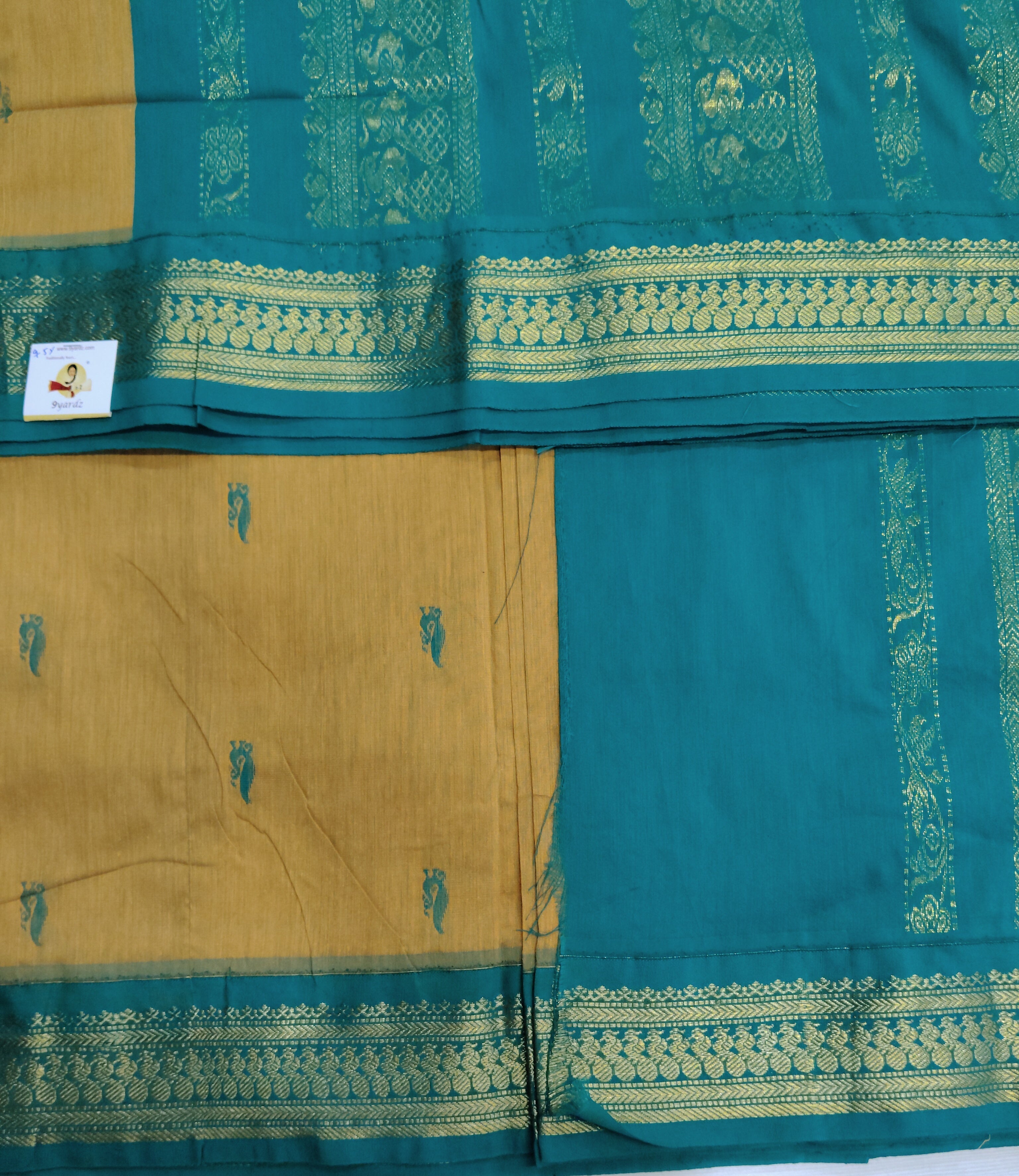 Kalyani Cotton  9.5 yardz