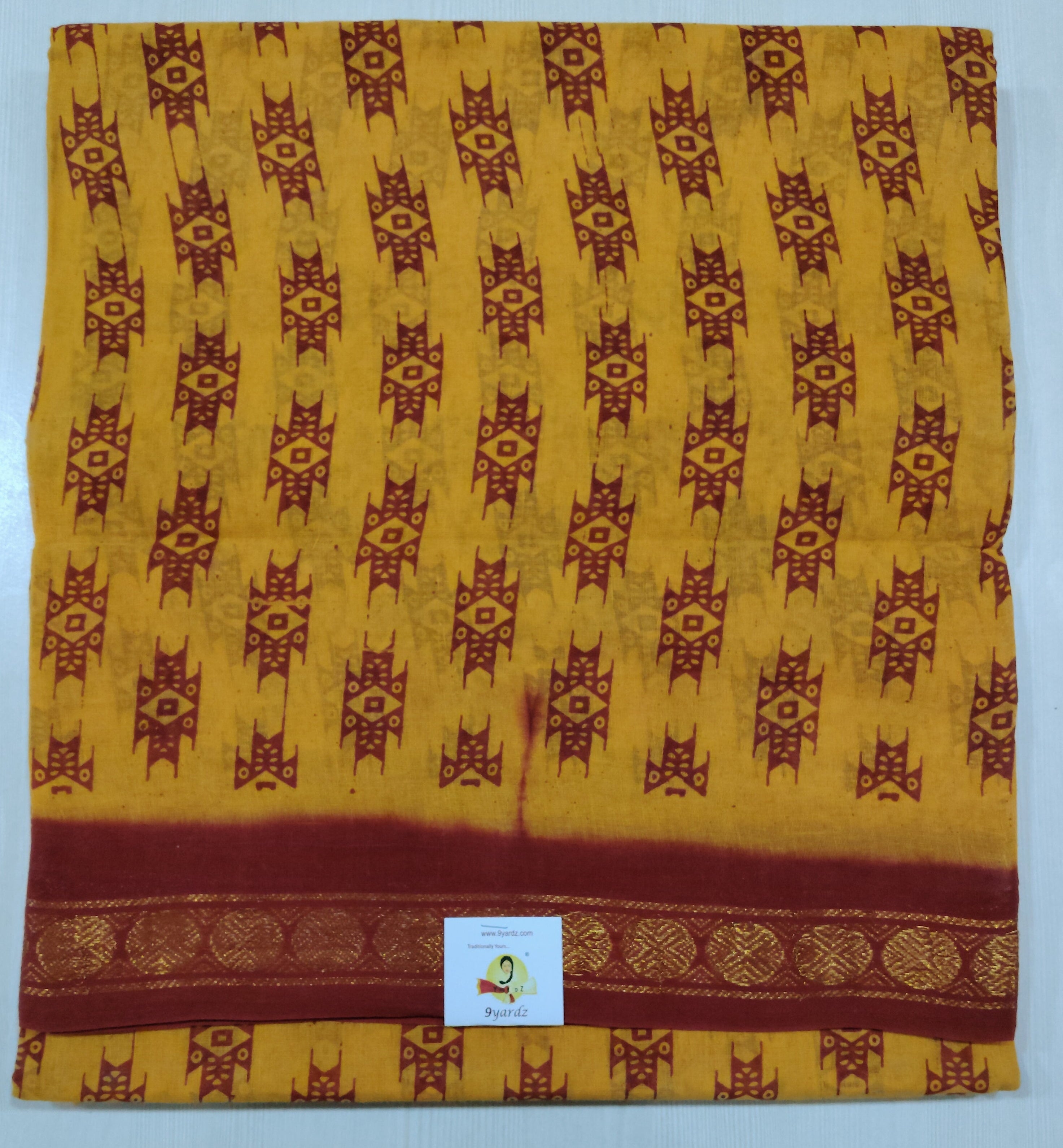 Sungudi cotton 6 yards
