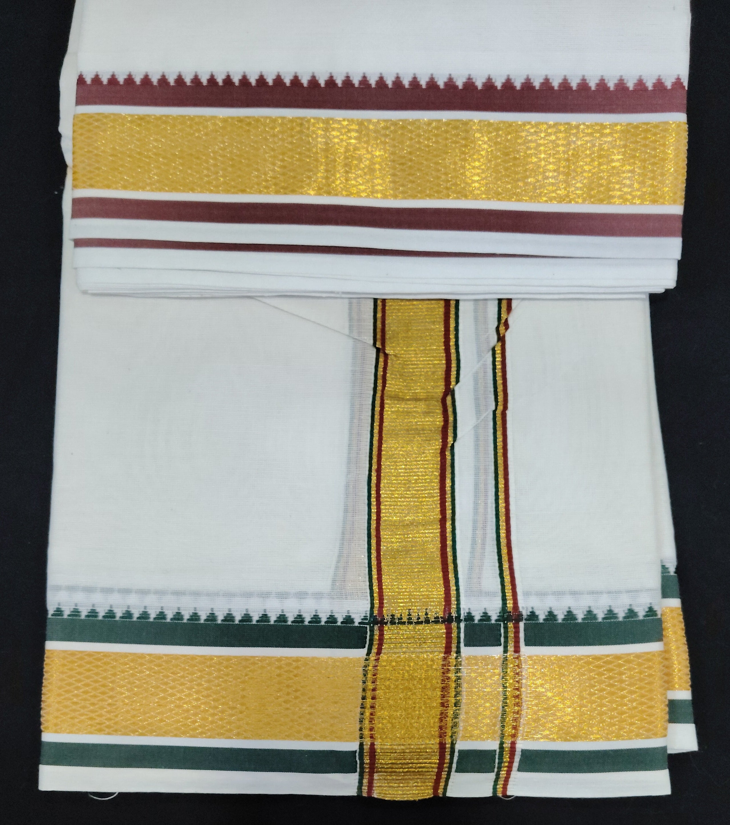 Cotton Dhothi Unbleached 9*5