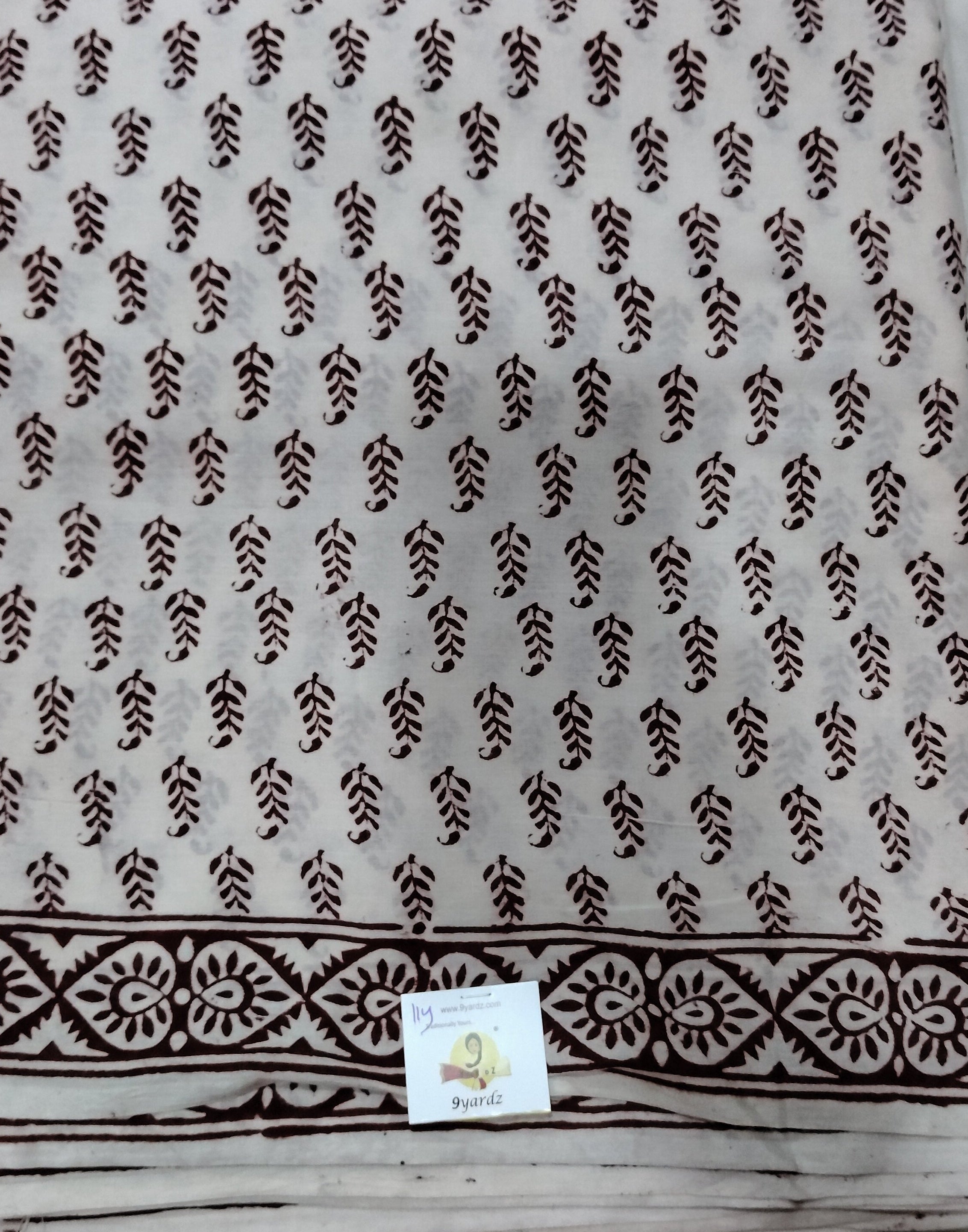 Baag/soft cotton Madisar 11 yards