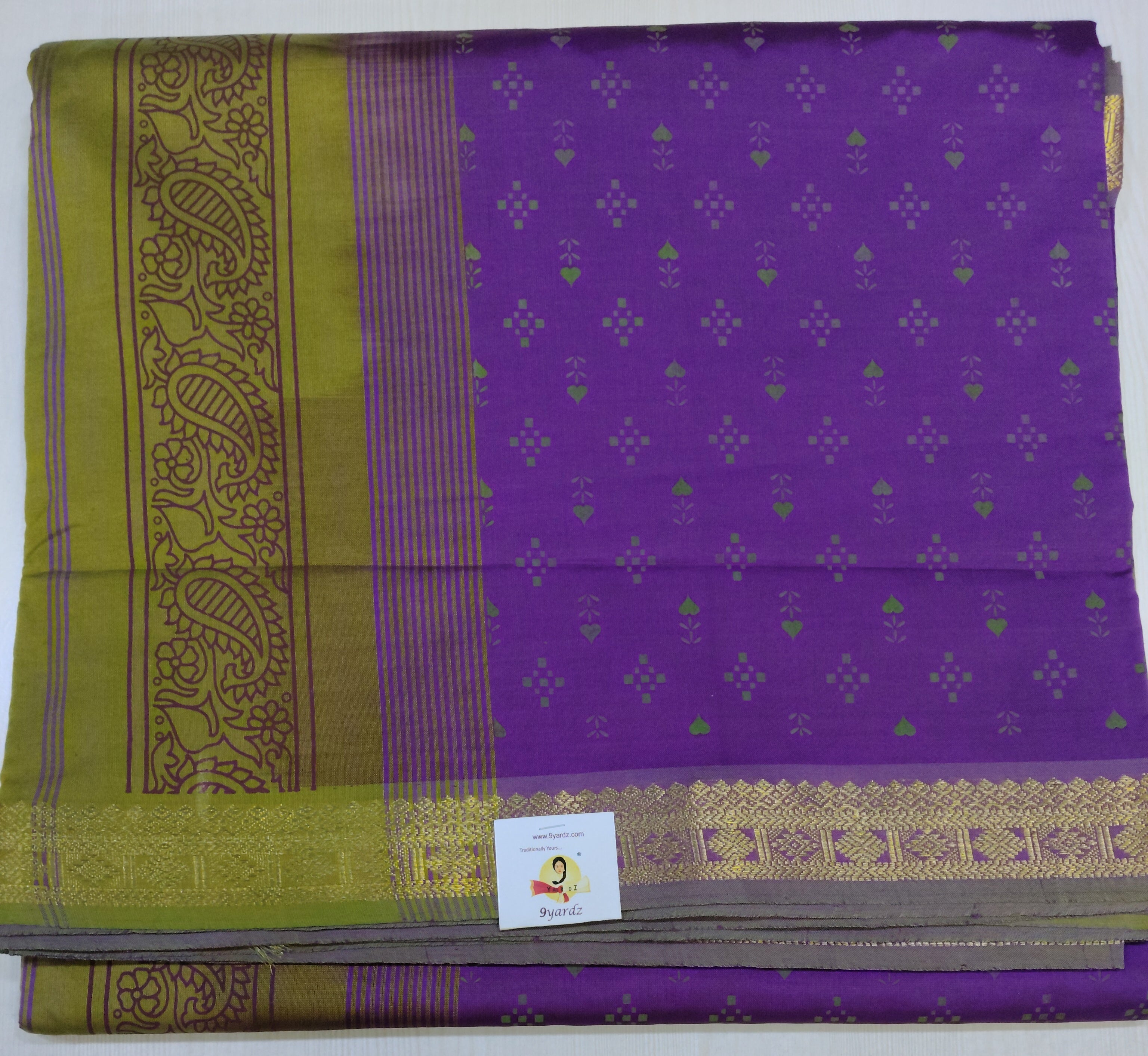 Semi Silk cotton printed Madisar (Copy)