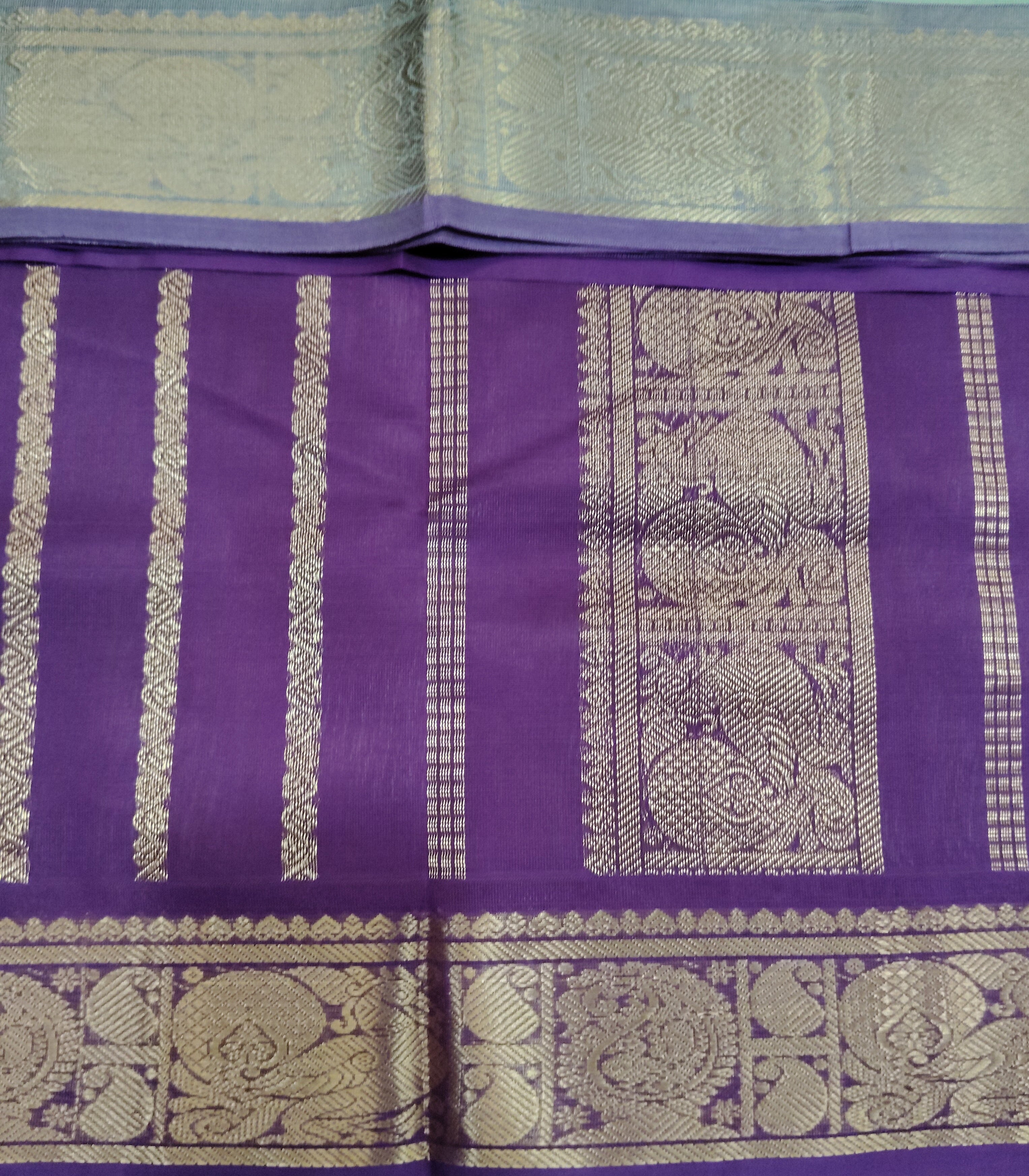 Pure silk cotton 6 yards