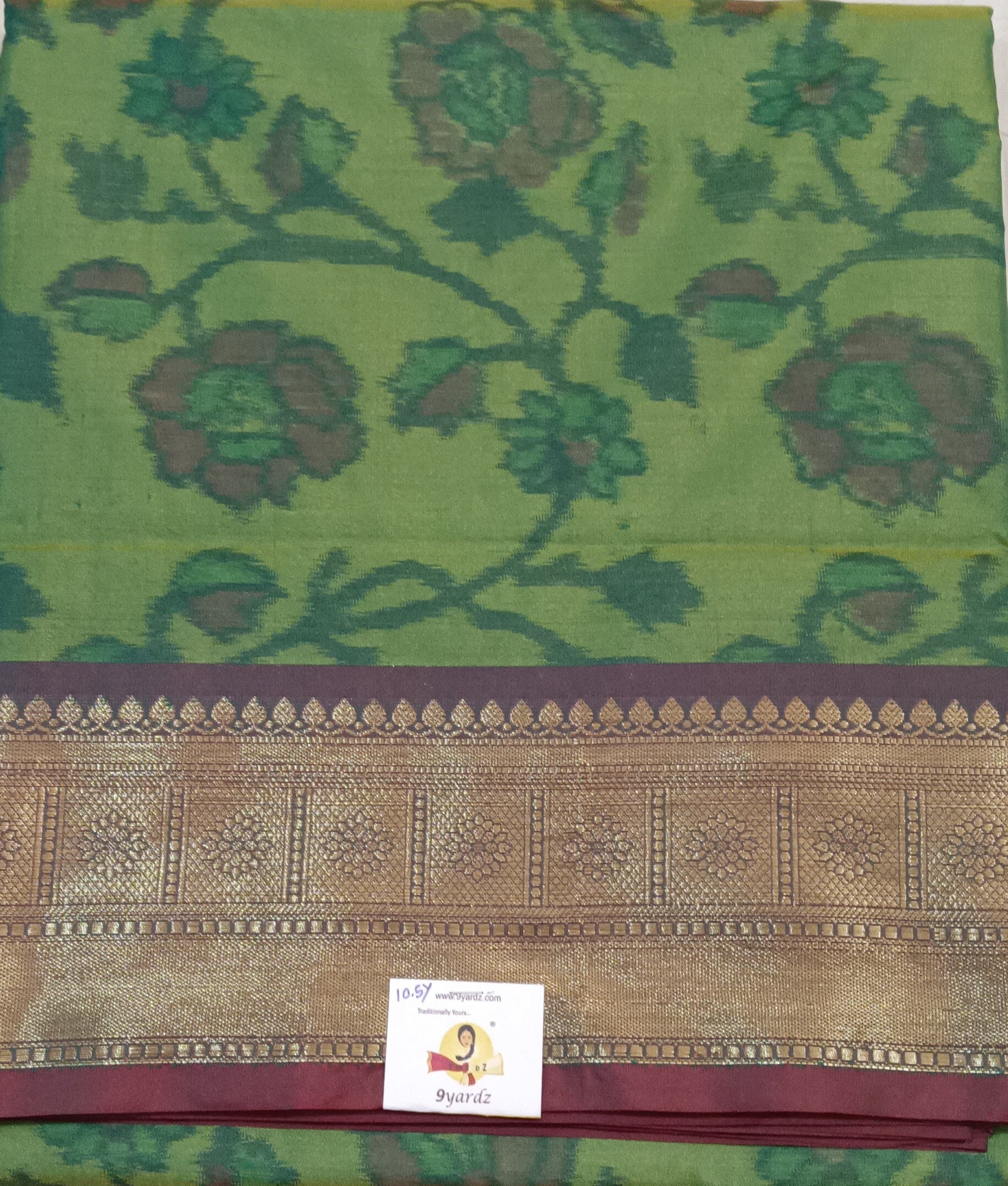 Ikkat semi silk madisar