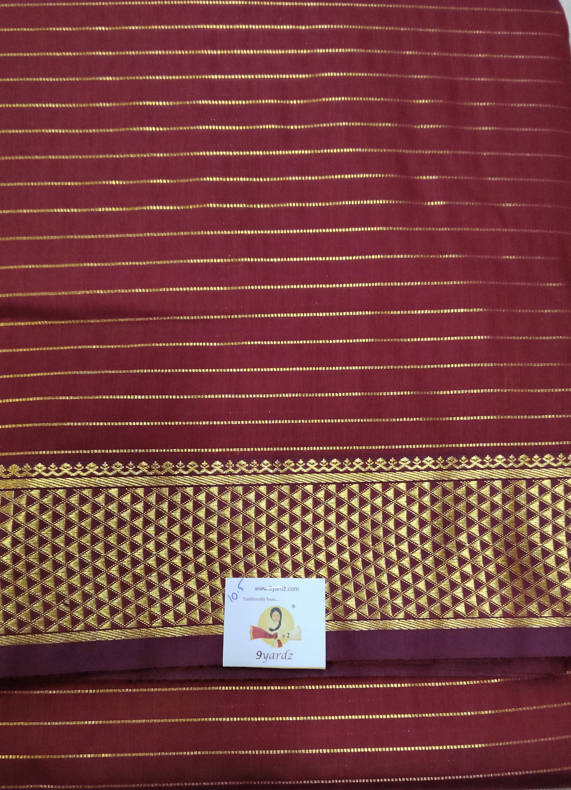 Akshaya cotton 10.25 yards madisar