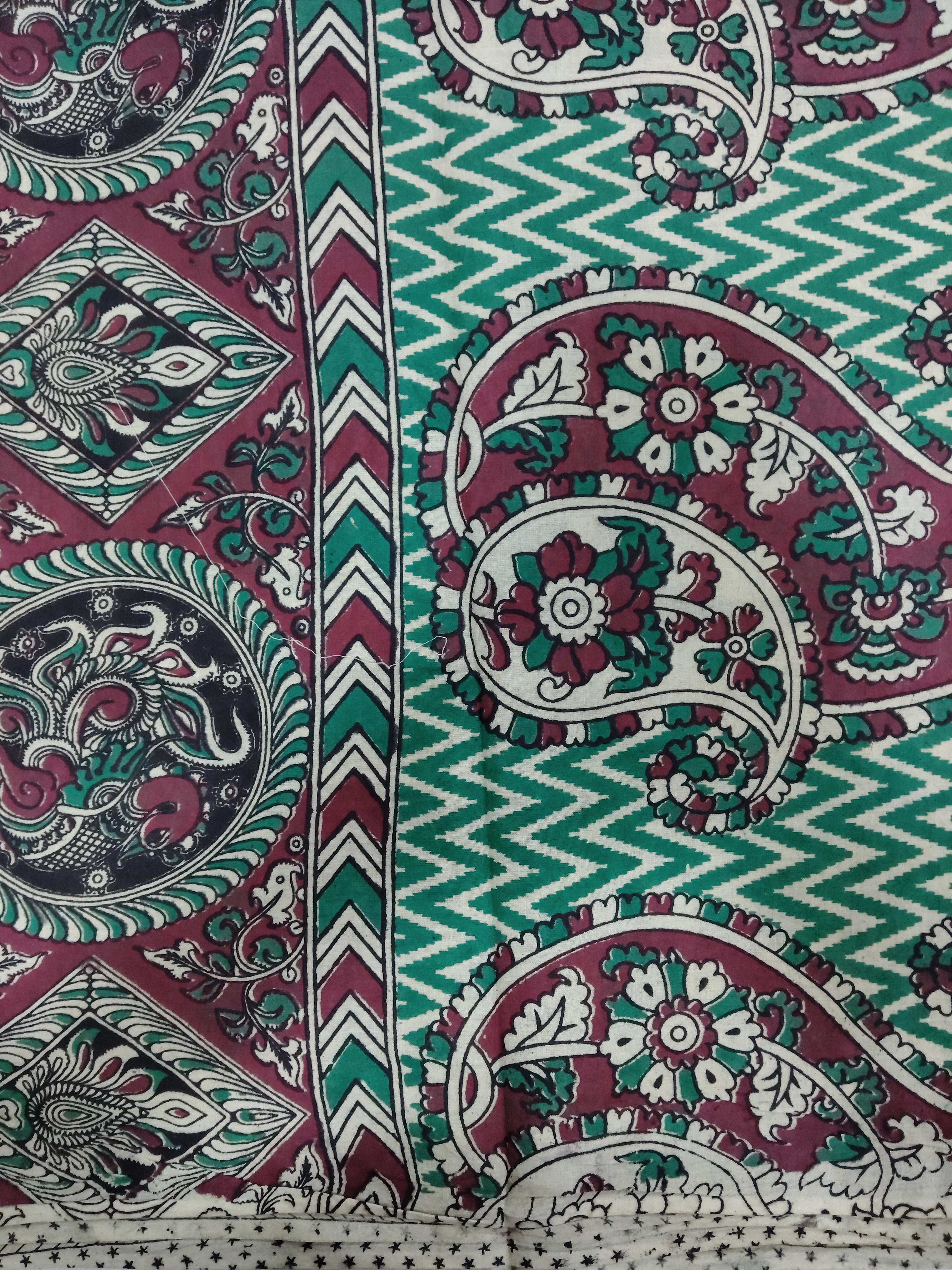 Kalamkari cotton 6yardz to
