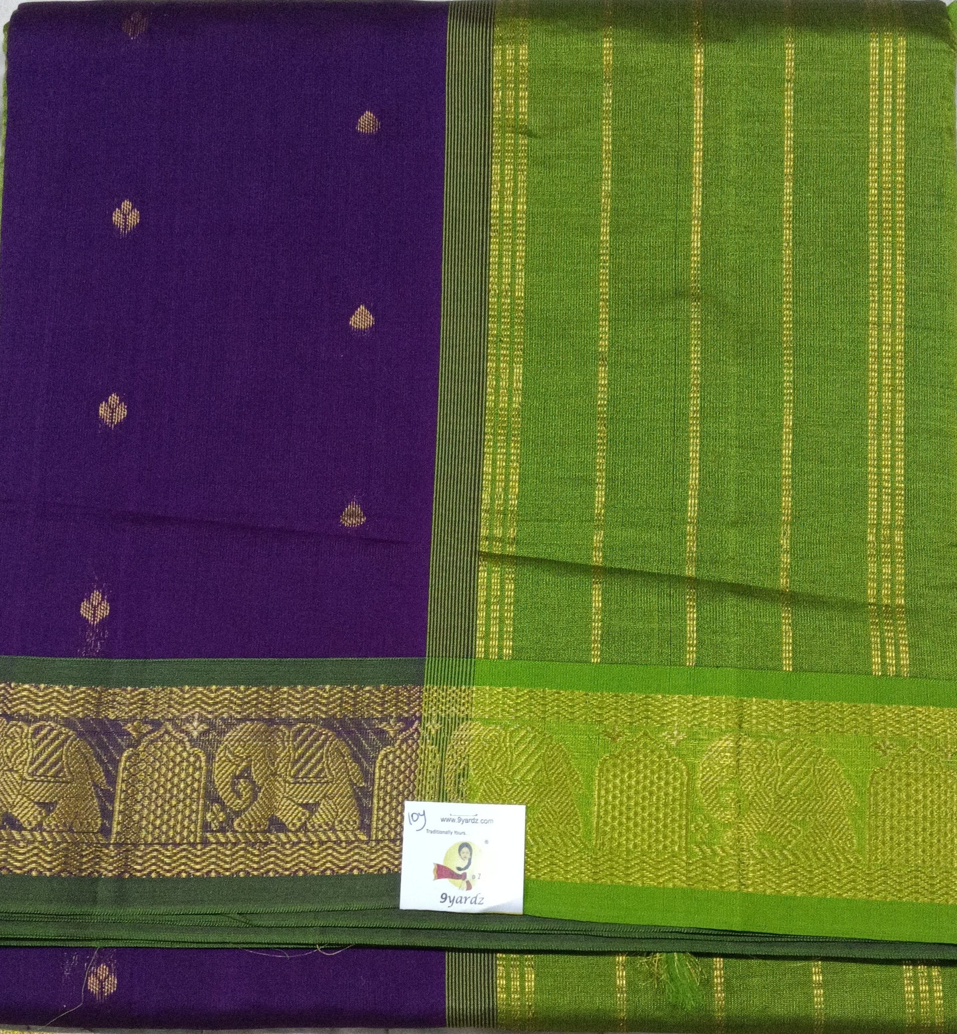 Semi Silk cotton Madisar 10yards