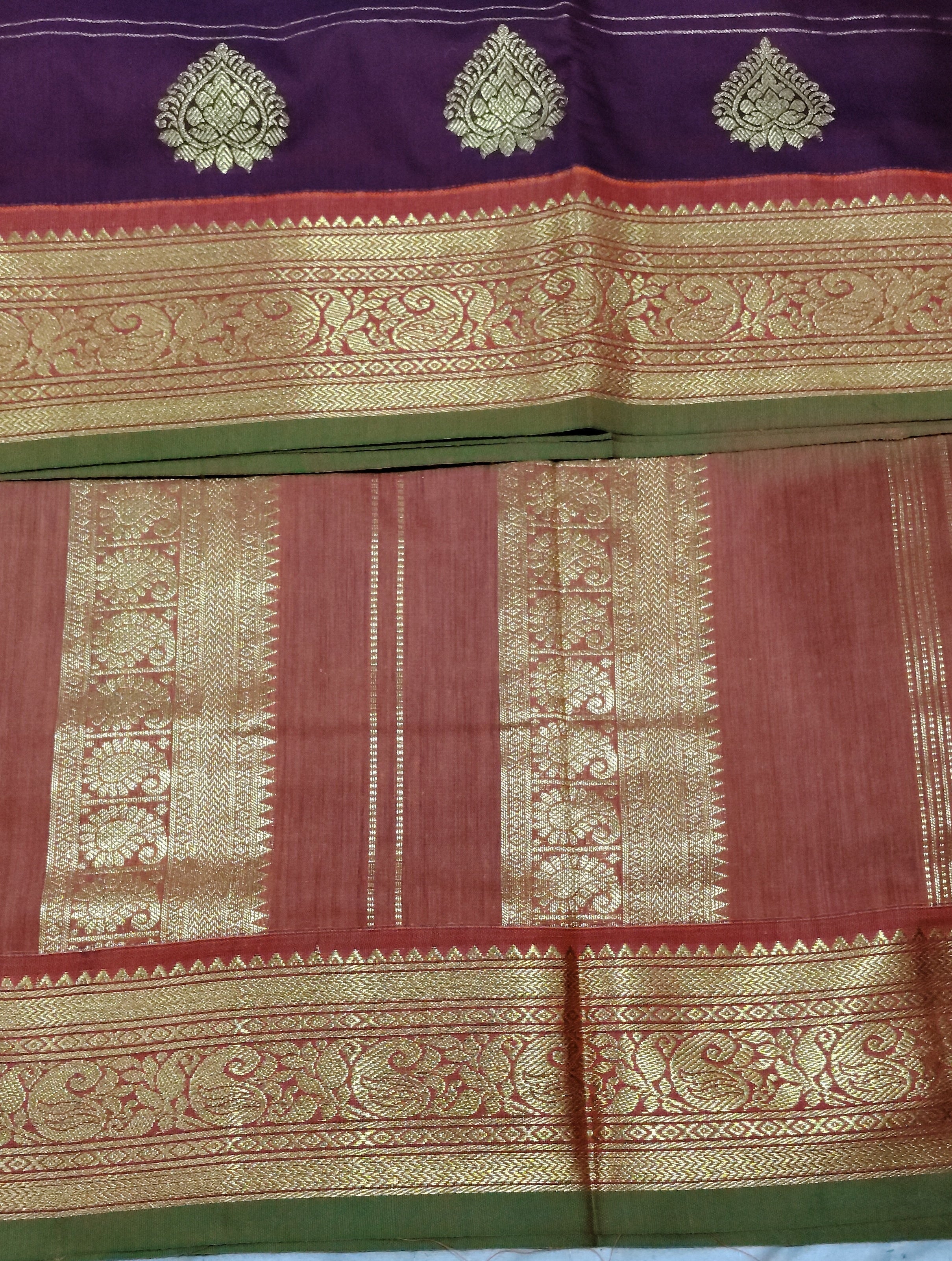 Akshaya cotton 10.25 yards madisar