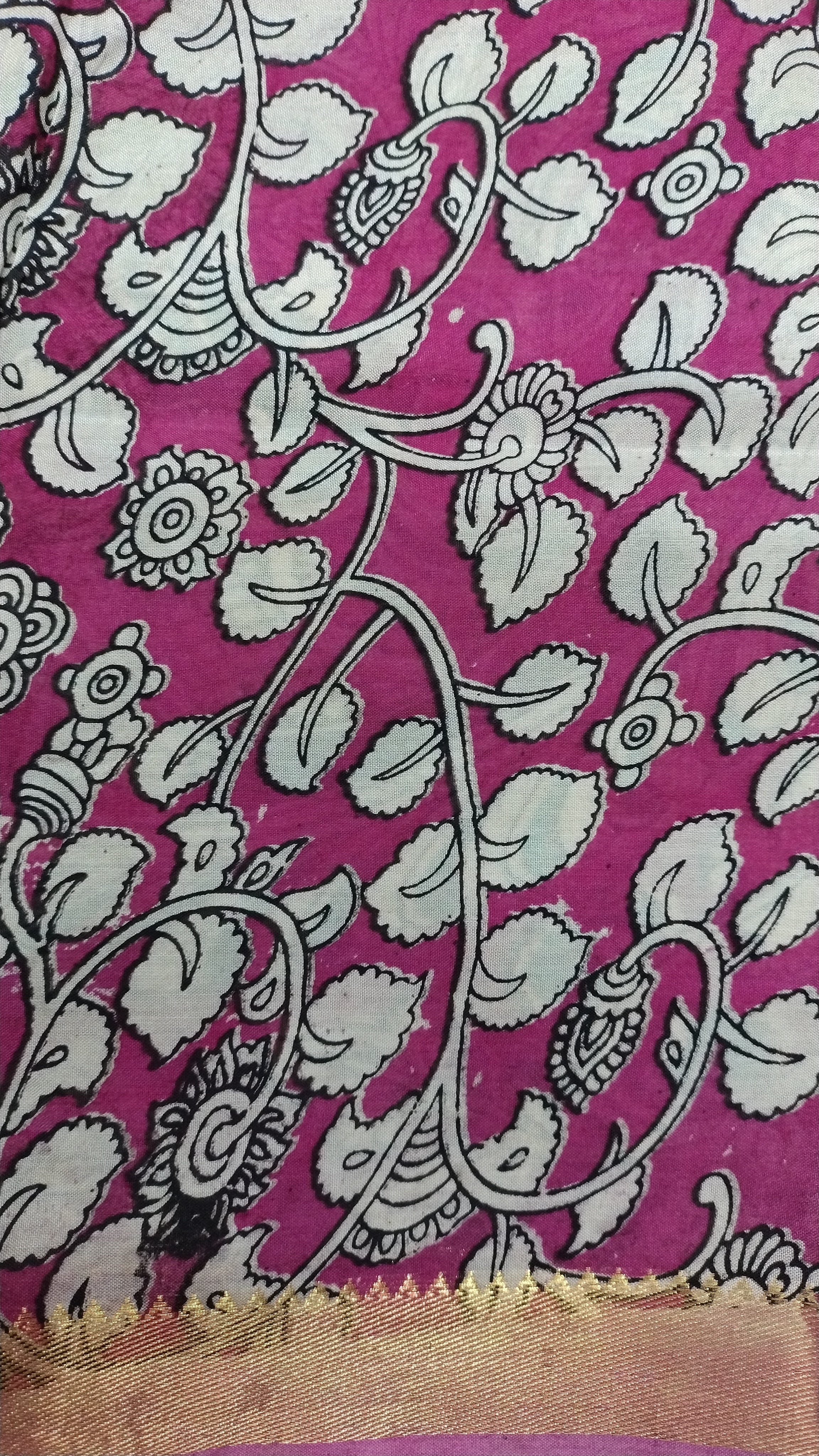 Kalamkari Silk 6yardz