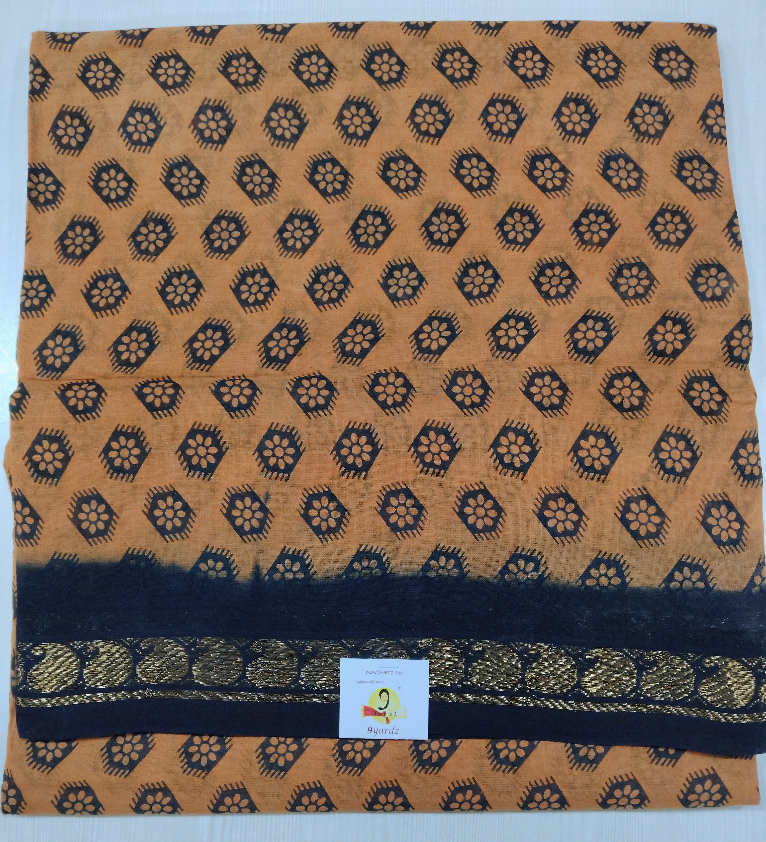 Sungudi cotton 6 yards