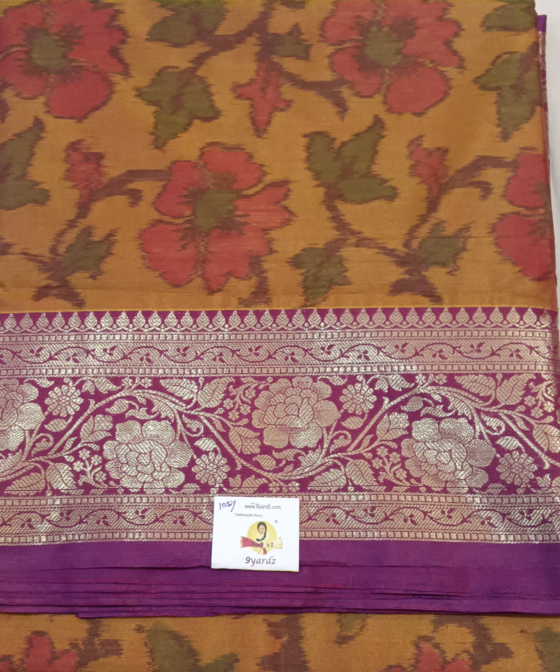 Ikkat semi silk madisar