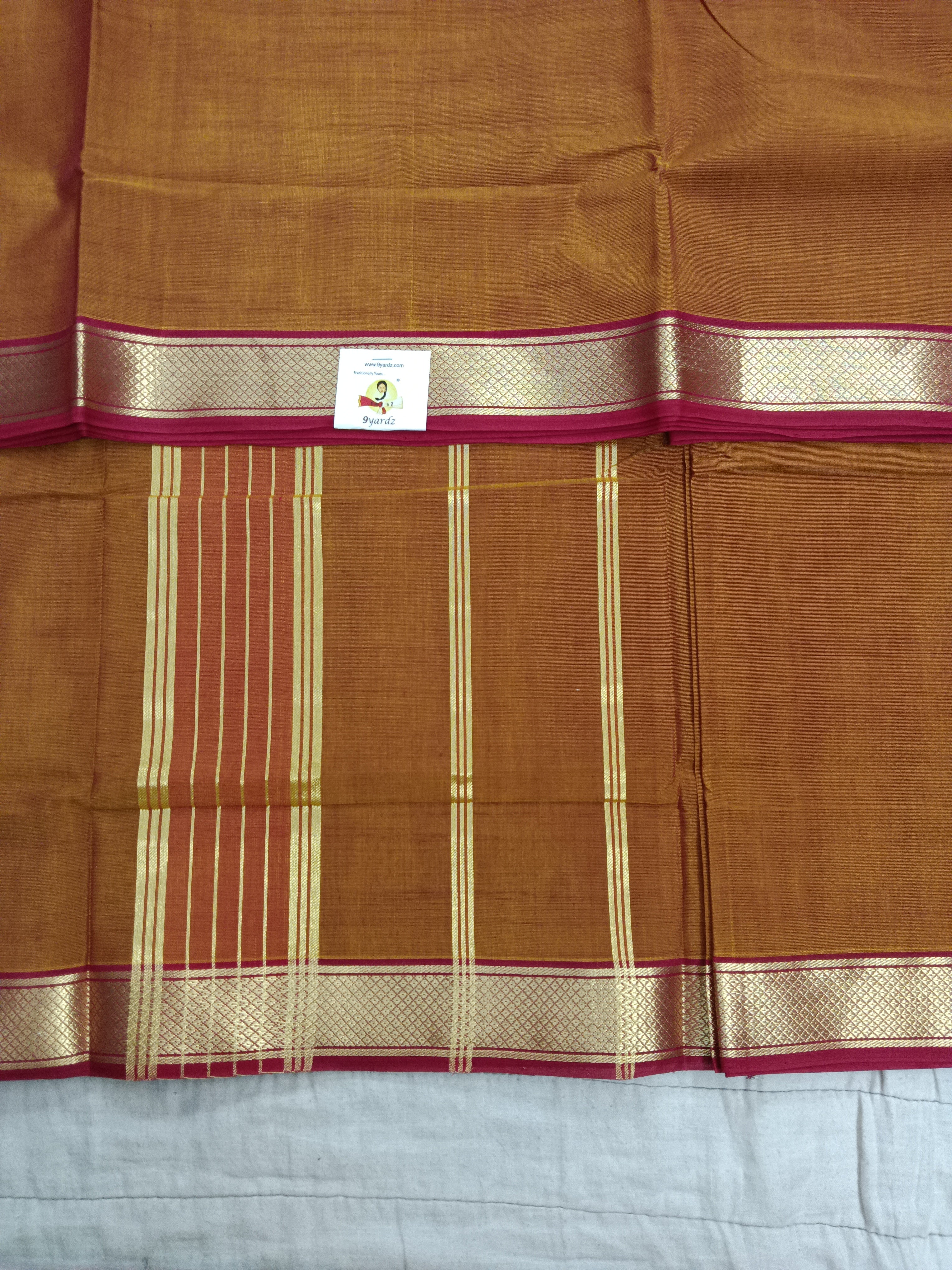 Devendra 60K border saree 10yards