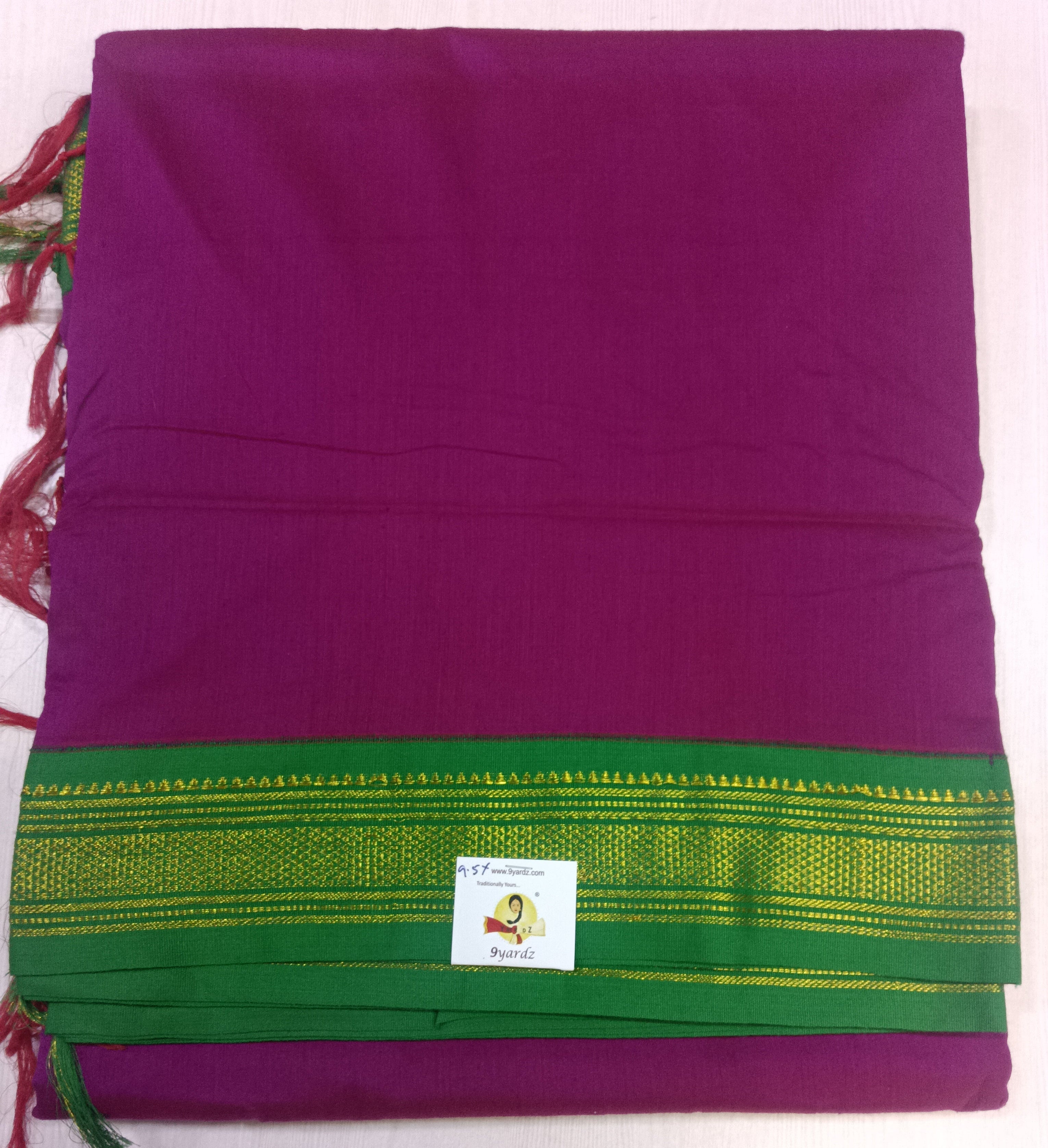 Kalyani Cotton  9.5 yardz