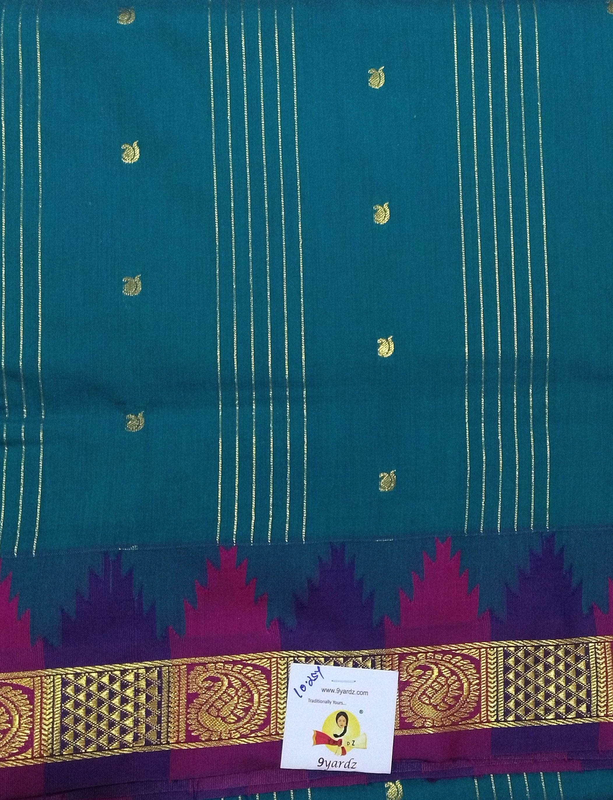 Akshaya cotton 10.25 yards madisar
