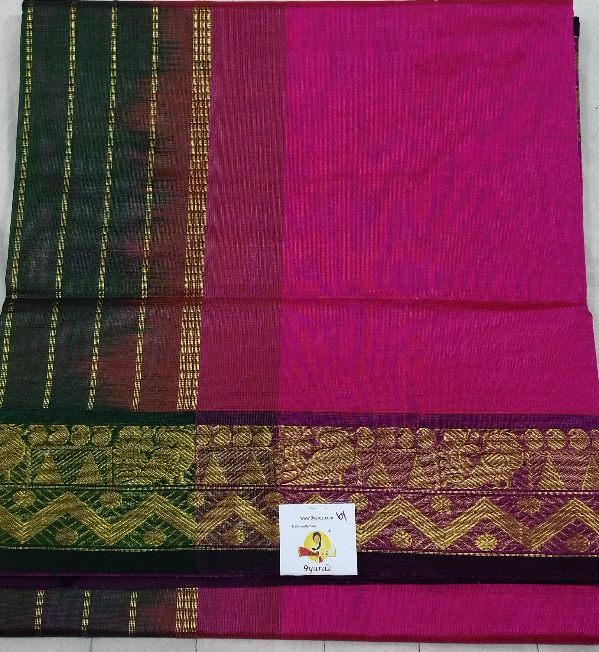 Pure silk cotton 6 yards