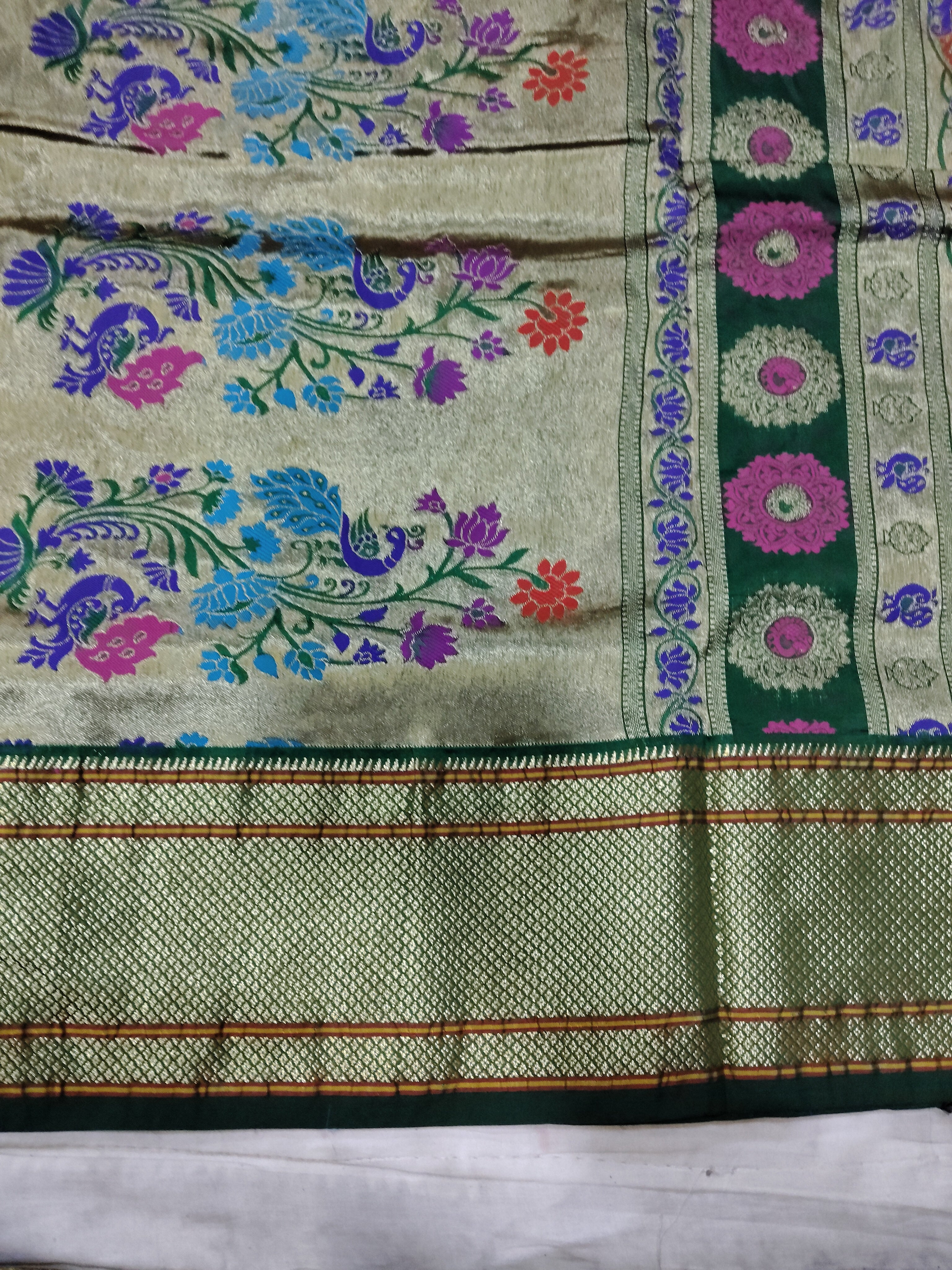 Paithani Art Silk Madisar