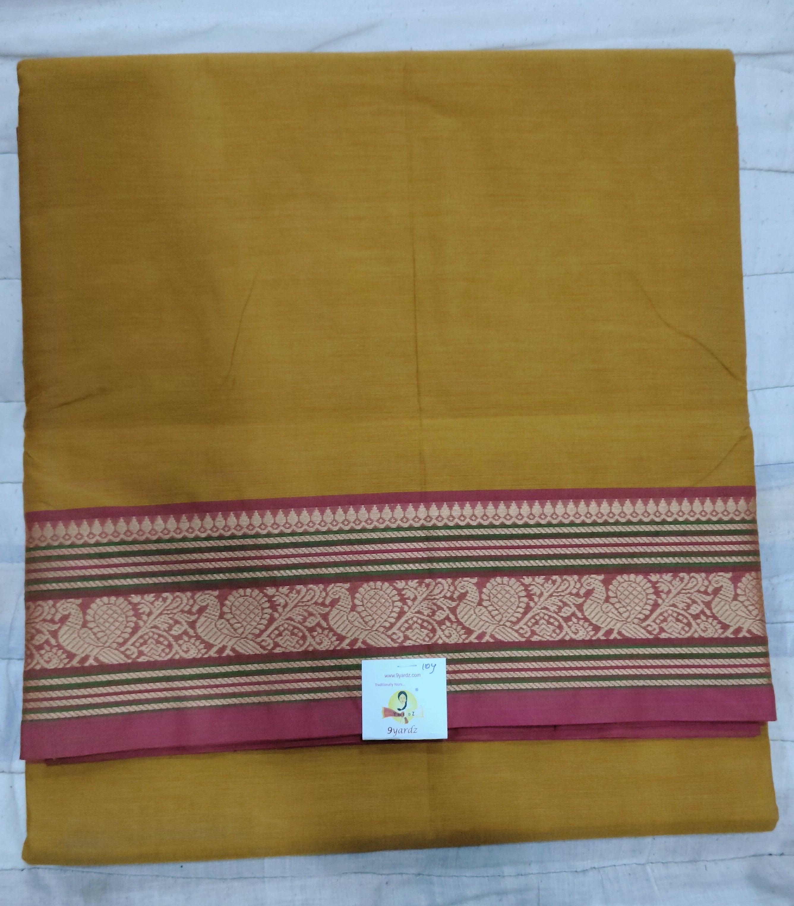 Chettinadu / Karaikudi cotton 10 yards madisar