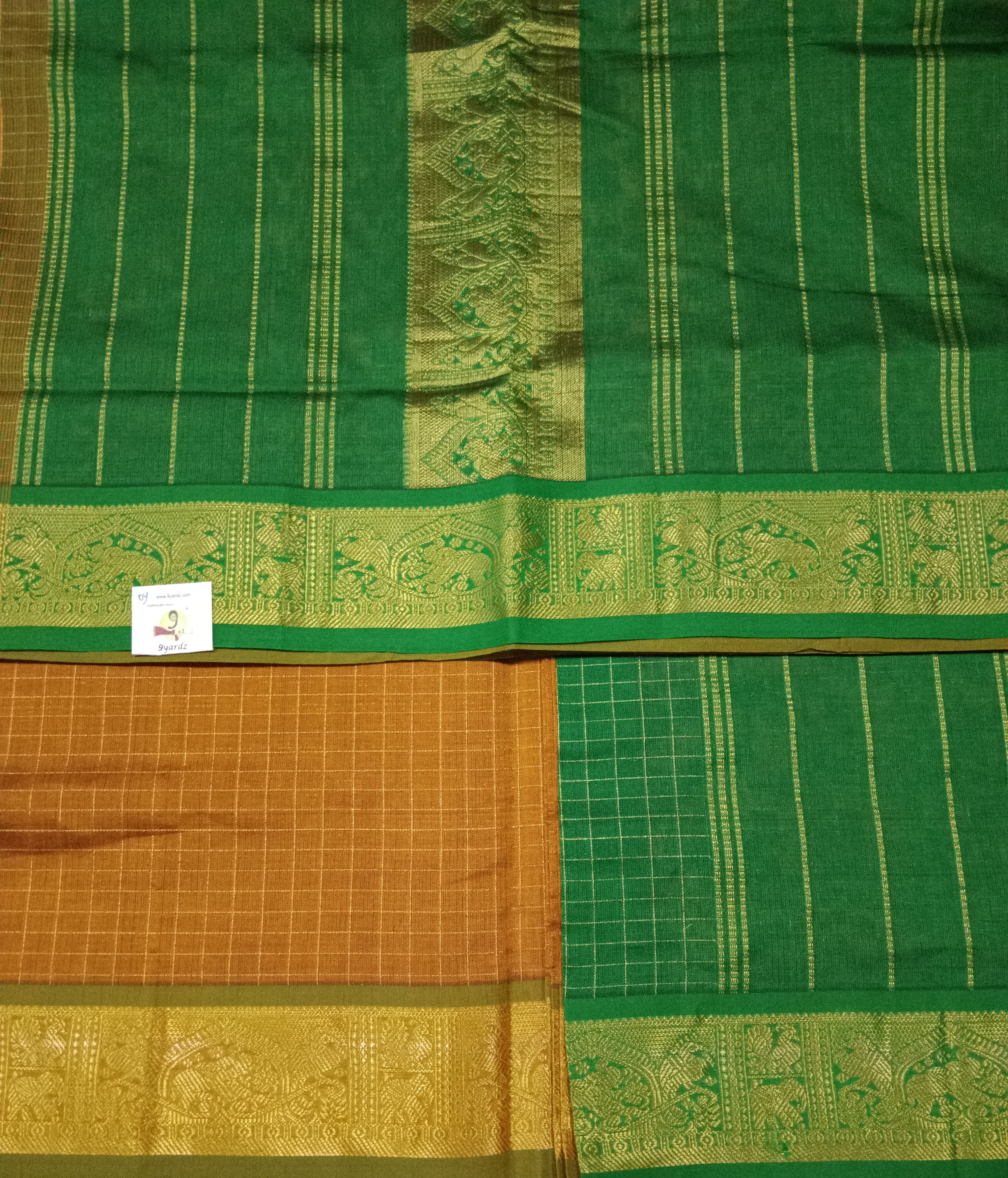Semi Silk cotton Madisar 10yards